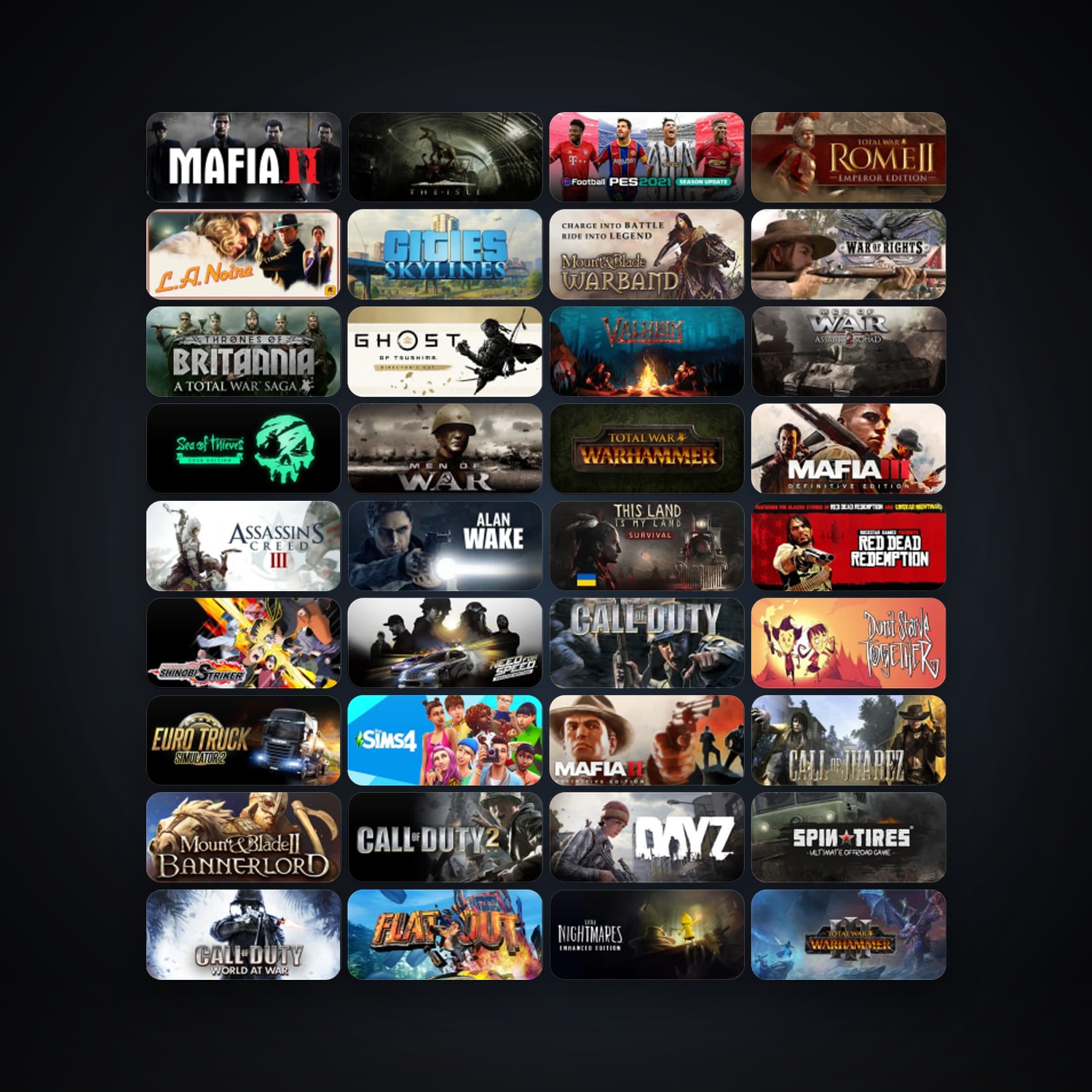 Dota 2 + Call of Duty (2003), 110 games, Steam 11, clean — HabibiAccounts