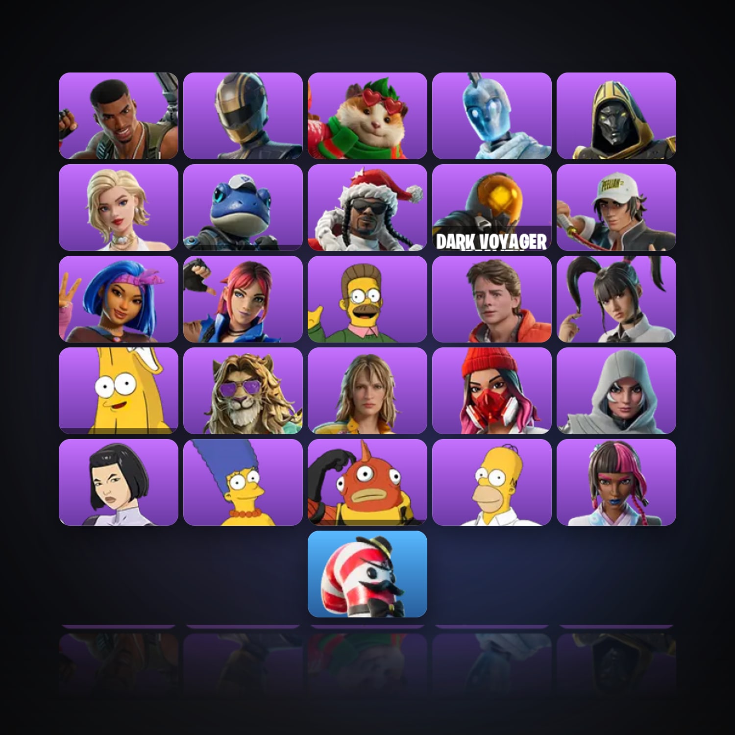 Fortnite | 26 Skins | 100 V-Bucks | Level 794 | 17 Wins — HabibiAccounts