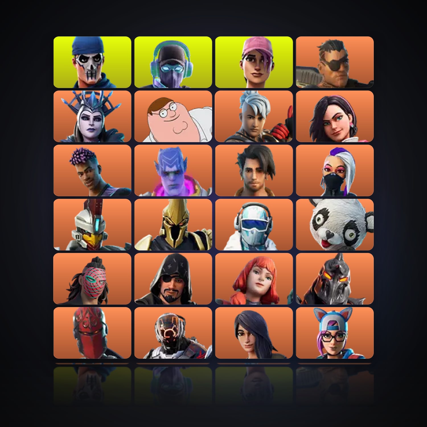 Fortnite | 250 Skins | 50 V-Bucks | Level 2712 | 263 Wins — HabibiAccounts