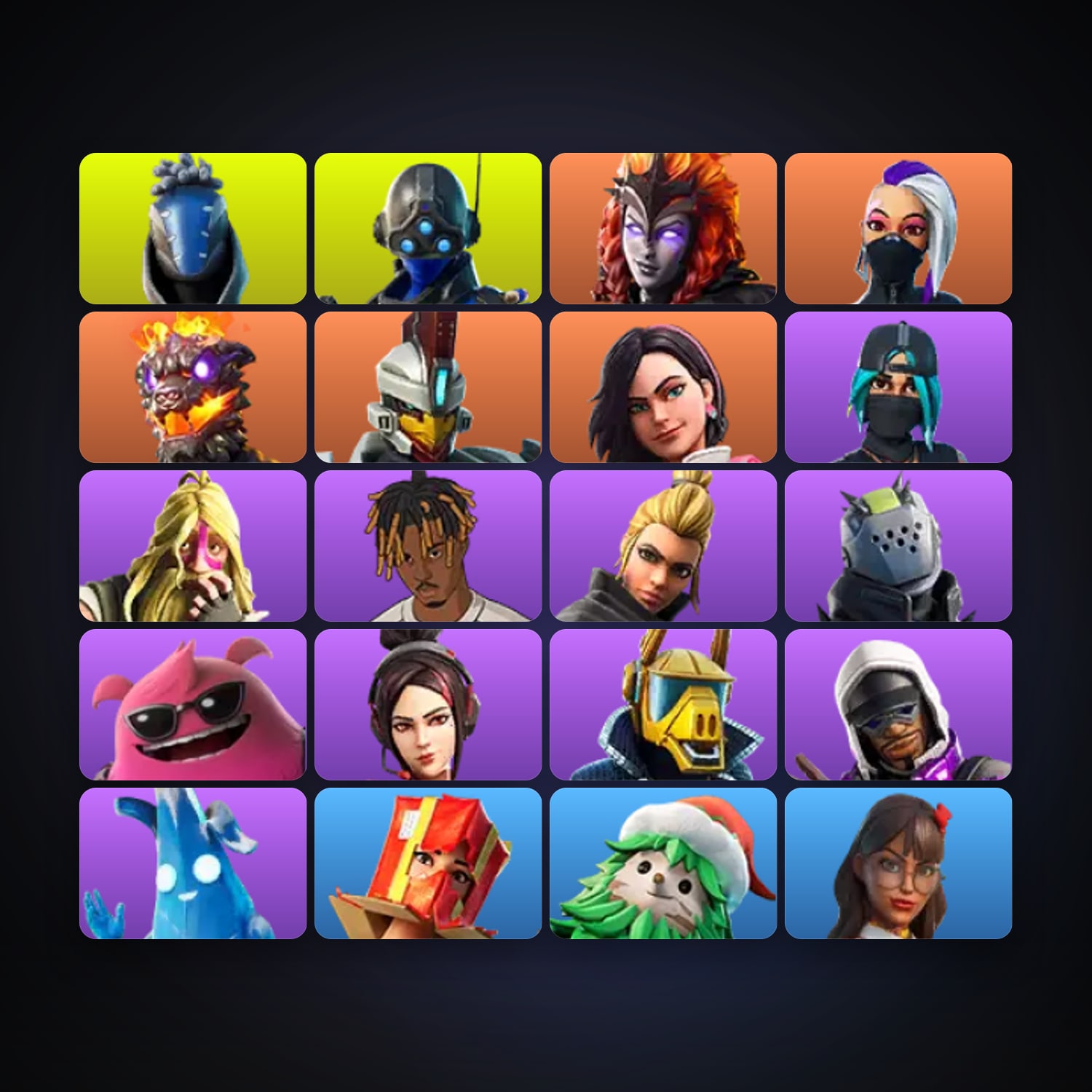 Fortnite | 23 Skins | Level 965 | 117 Wins — HabibiAccounts