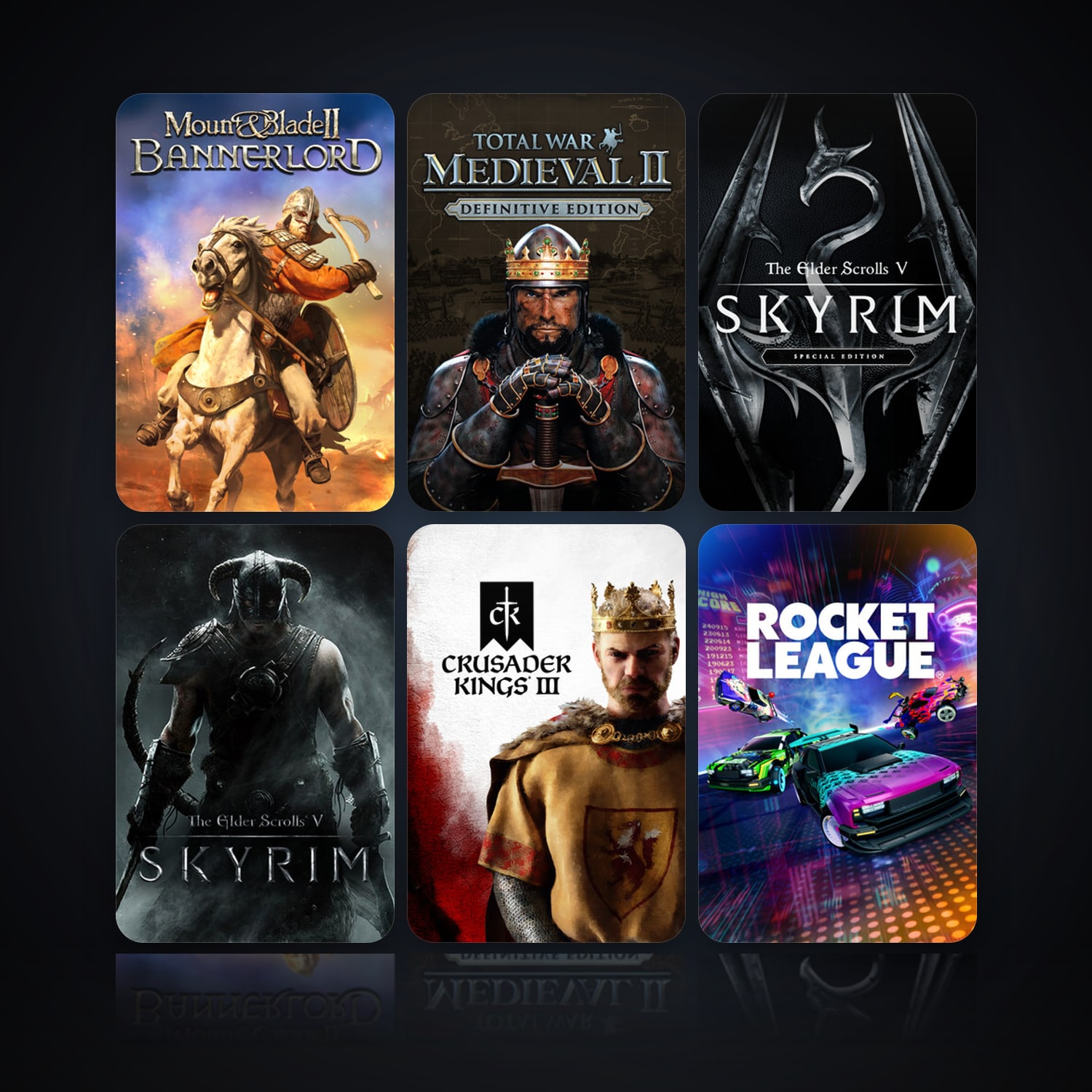 Mount & Blade II: Bannerlord & Medieval II: Total War | 63 Games | Clean — HabibiAccounts