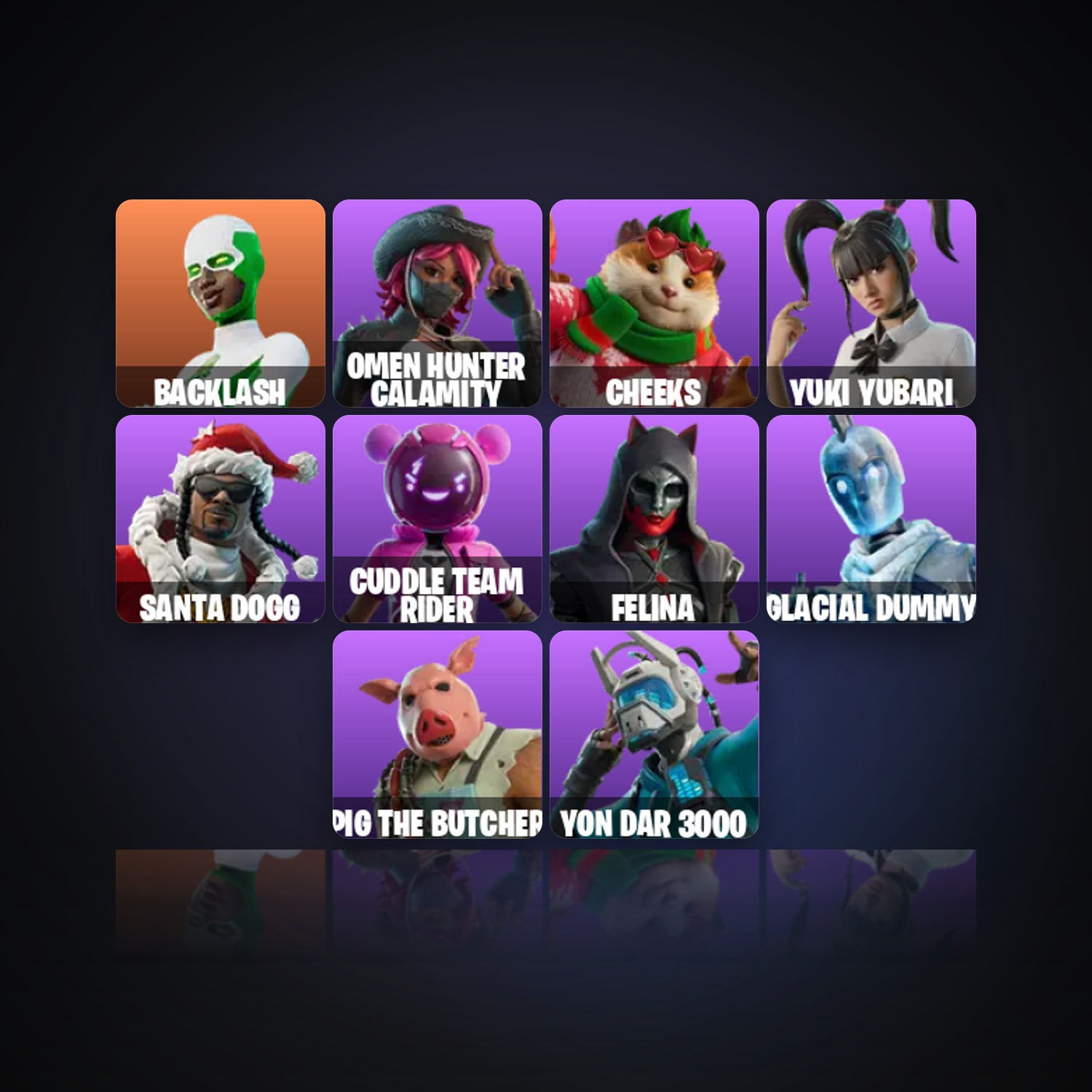 Fortnite | 15 Skins | Level 942 | 83 Wins — HabibiAccounts