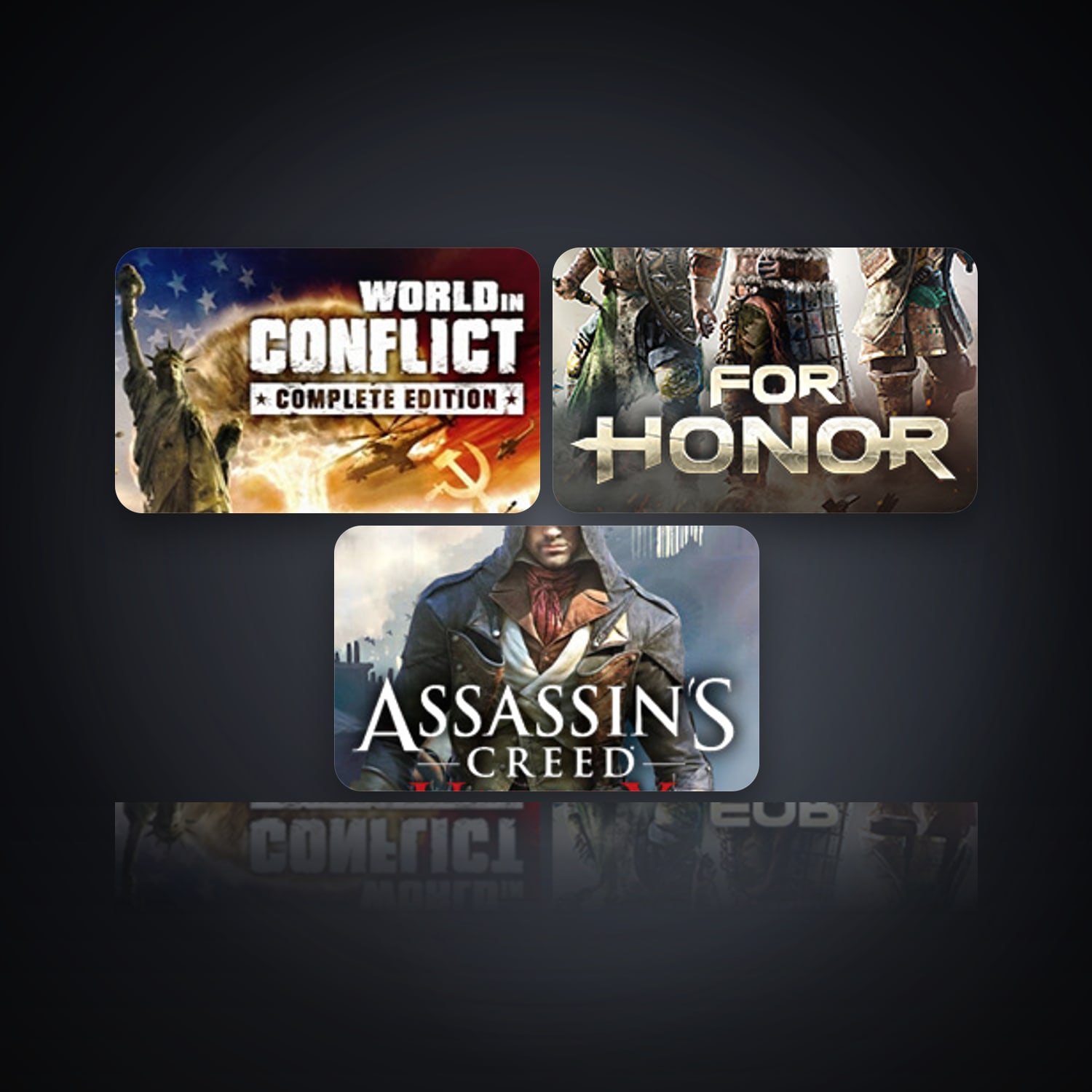 World In Conflict & For Honor | 3 Games — HabibiAccounts