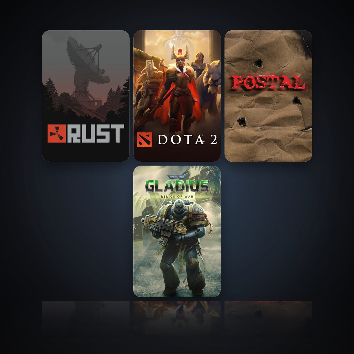 Rust & Dota 2 | 25 Games | Clean — HabibiAccounts
