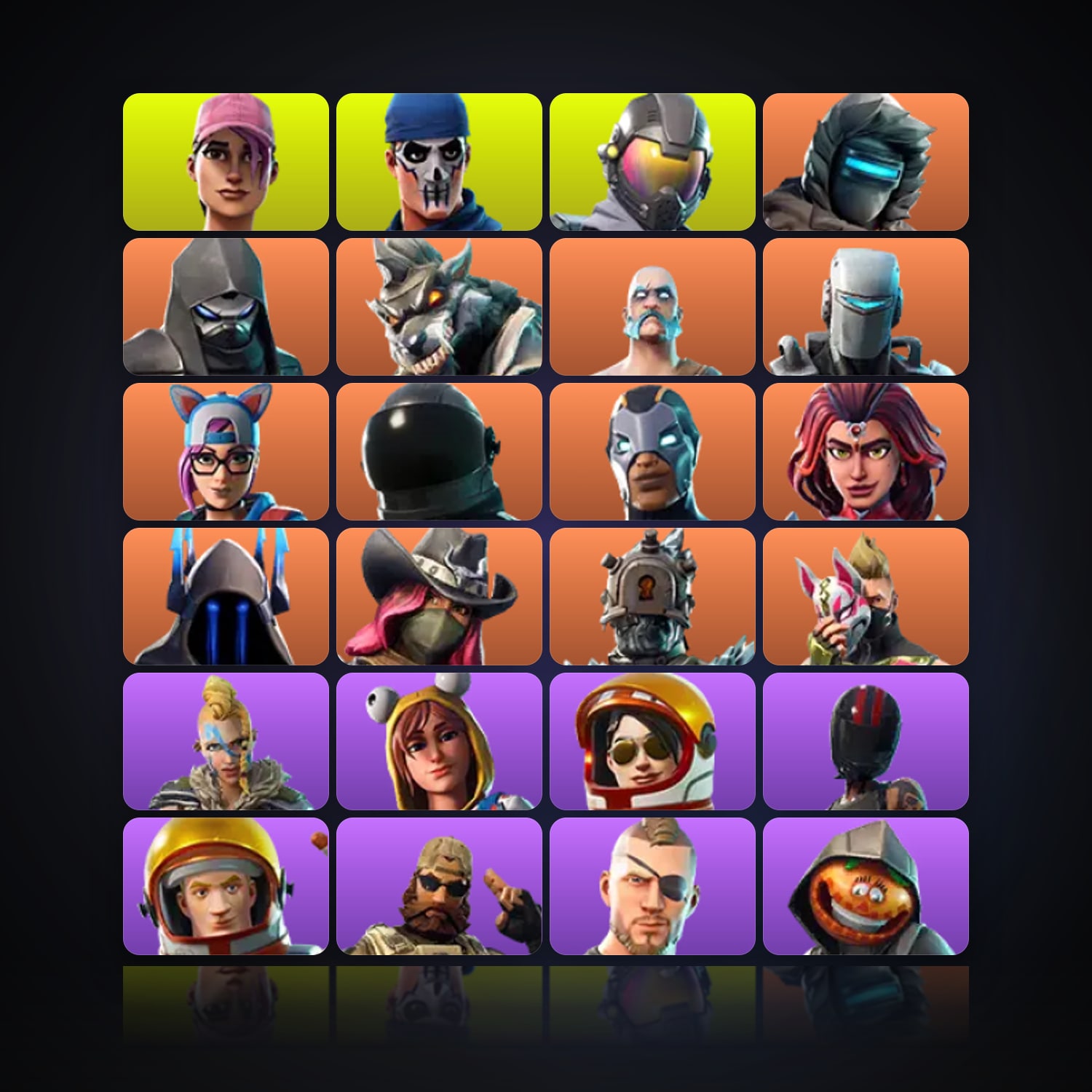 Fortnite | 38 Skins | 1.3K V-Bucks | Level 320 | 28 Wins — HabibiAccounts