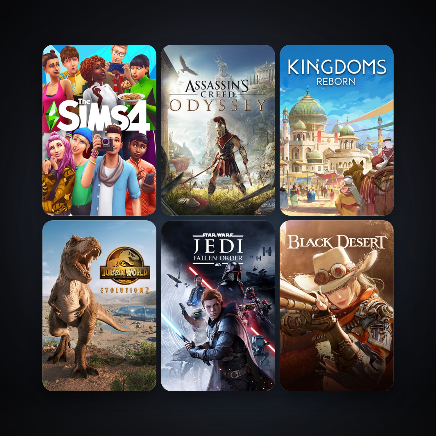 The Sims 4 & Assassin's Creed Odyssey | 41 Games | Clean — HabibiAccounts