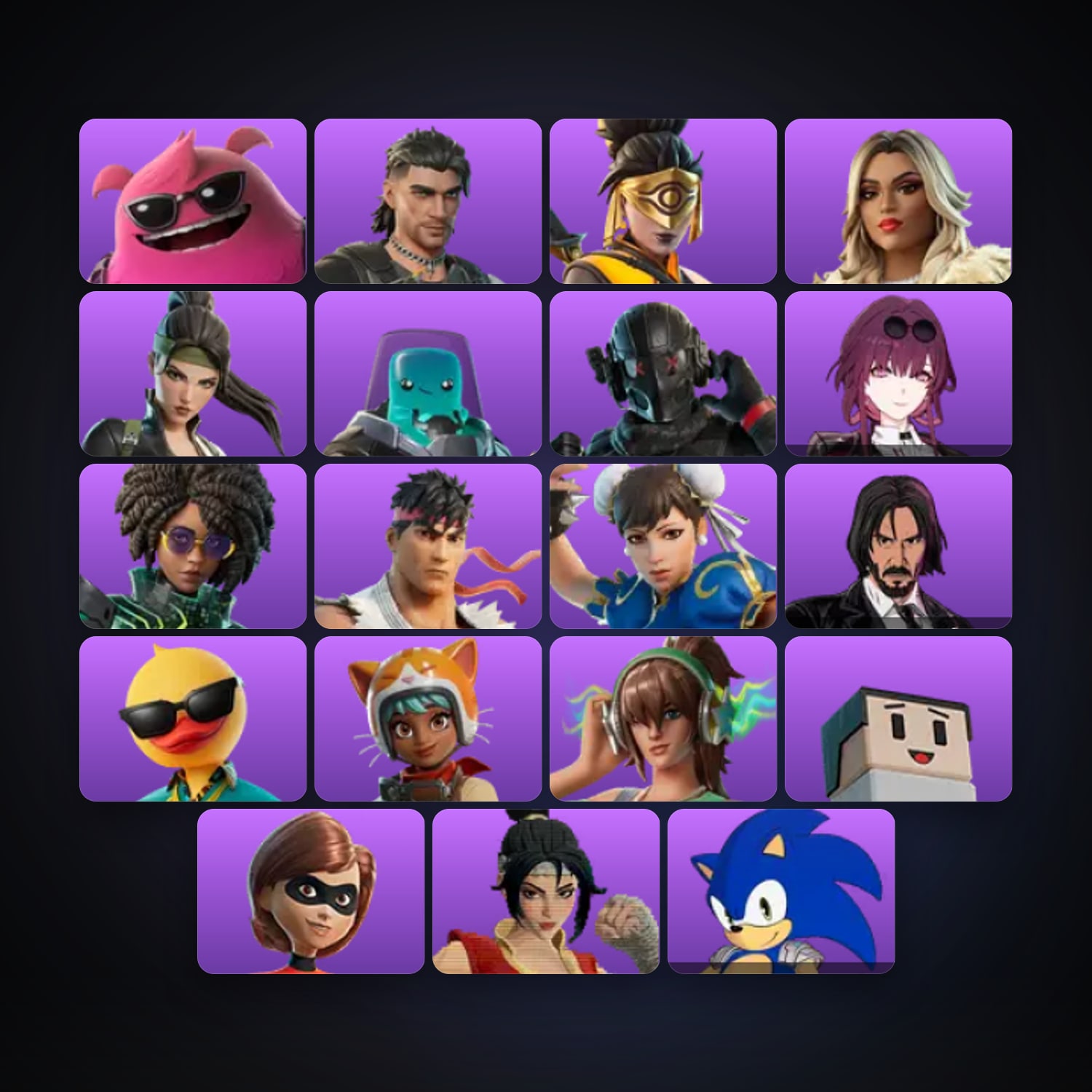 Fortnite | 19 Skins | 800 V-Bucks | Level 779 | 170 Wins — HabibiAccounts