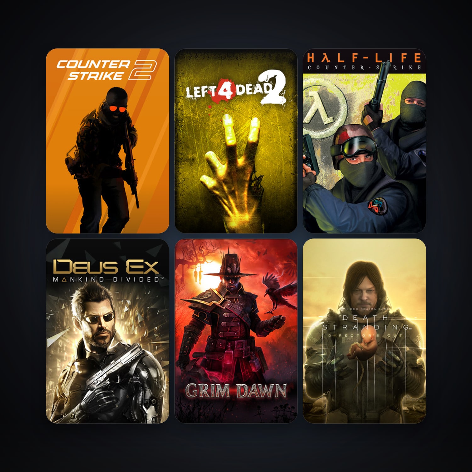 Counter-Strike + Counter-Strike: Source, 80 games, Steam 15, clean — HabibiAccounts