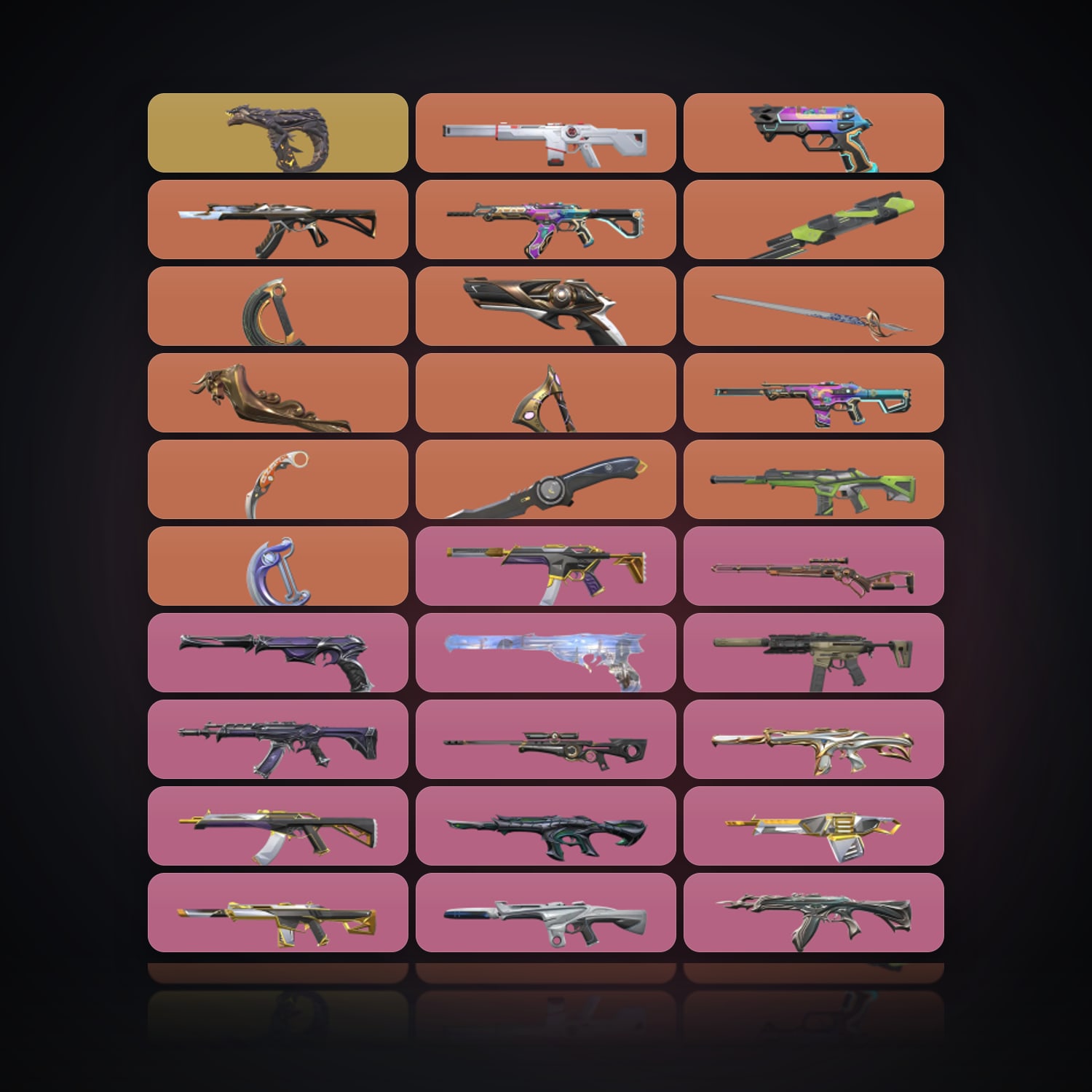 Gold 1 Rank | Europe Server | 127 Skins | 8 Knives | Level 236 — HabibiAccounts