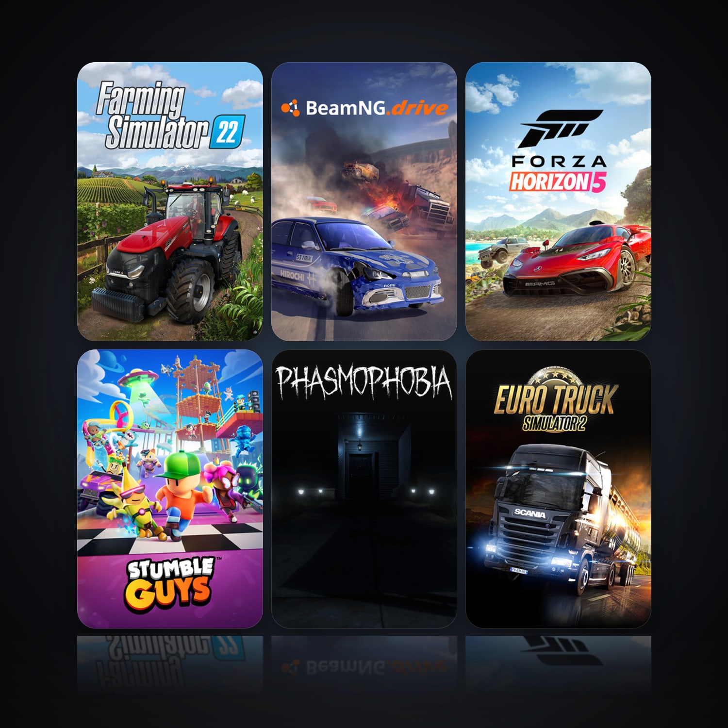 Farming Simulator 22 & BeamNG.drive | 149 Games | Clean — HabibiAccounts