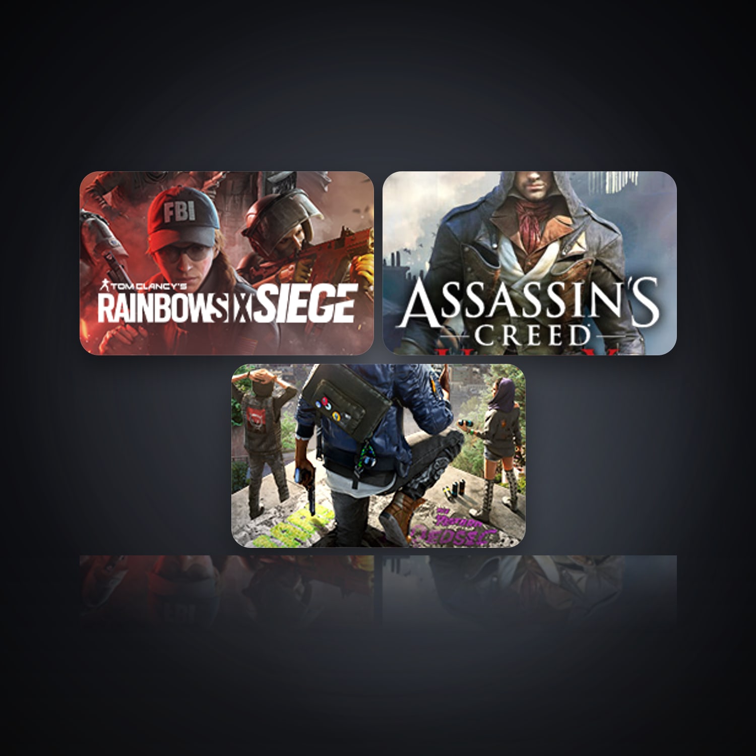 Tom Clancy's Rainbow Six Siege & Assassin's Creed Unity | 4 Games — HabibiAccounts