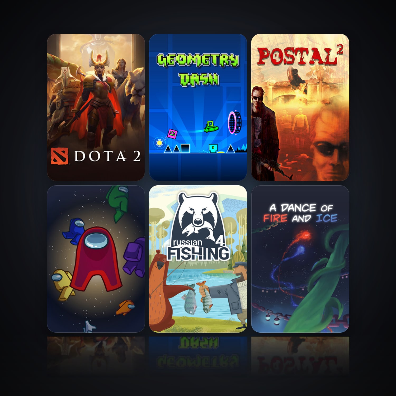 Dota 2 & Geometry Dash | 14 Games | Clean — HabibiAccounts