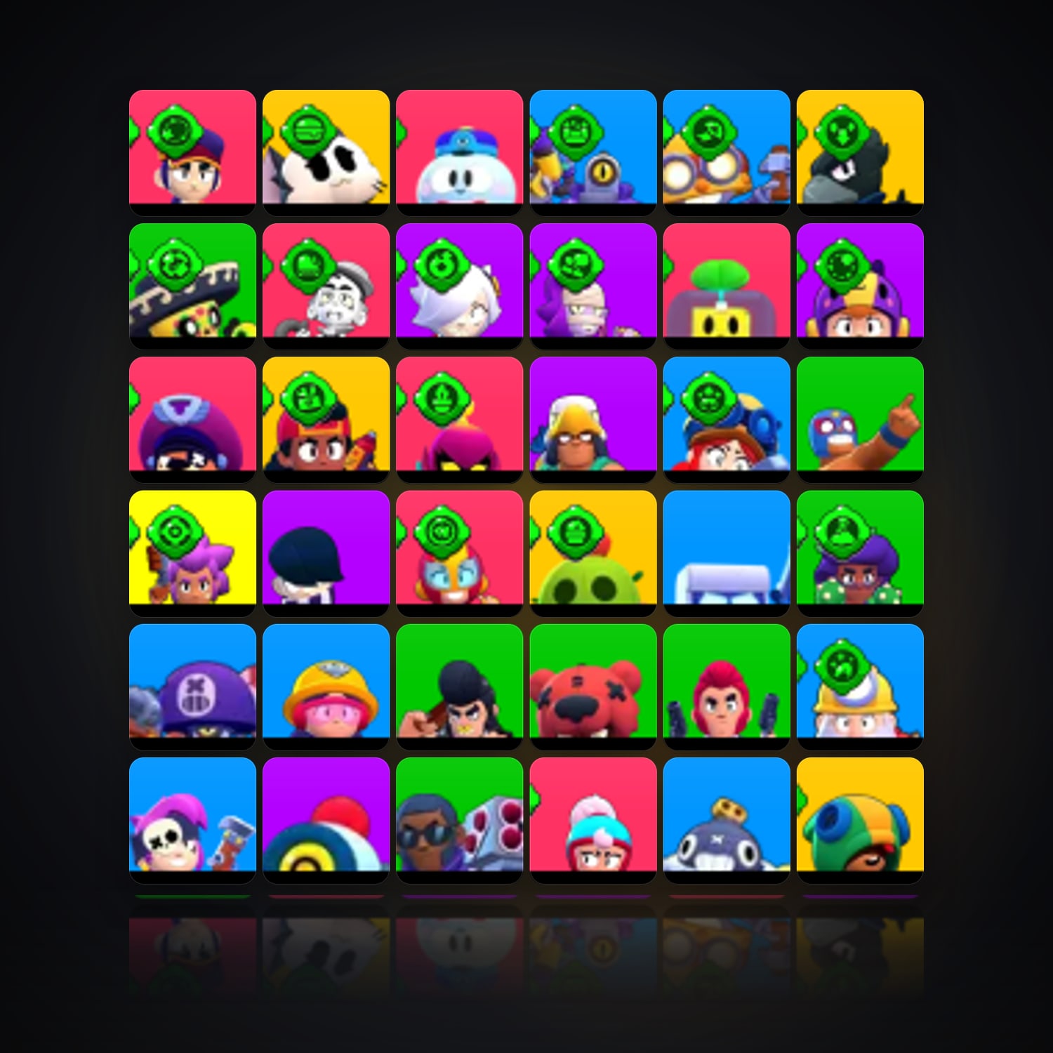 87 Brawlers | 27.6K Trophies — HabibiAccounts