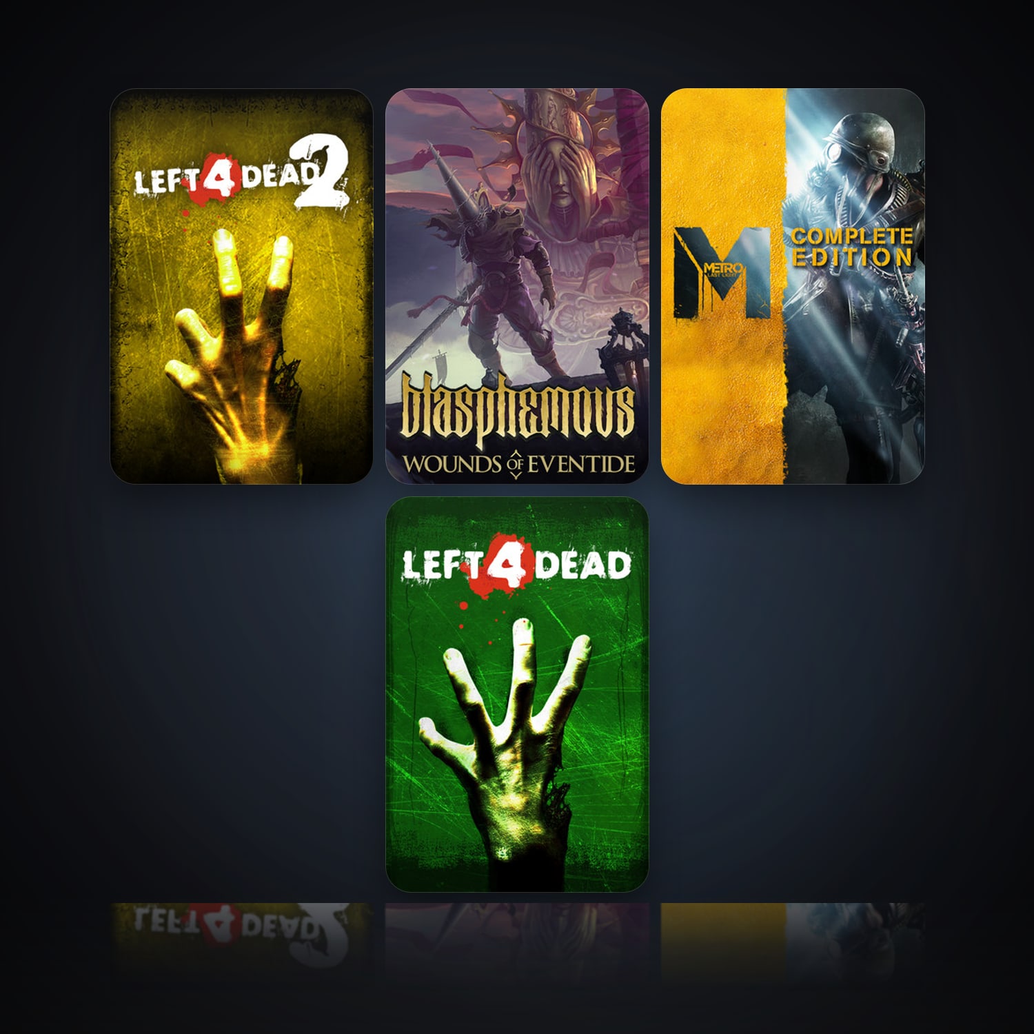 Left 4 Dead 2 & Blasphemous | Clean — HabibiAccounts