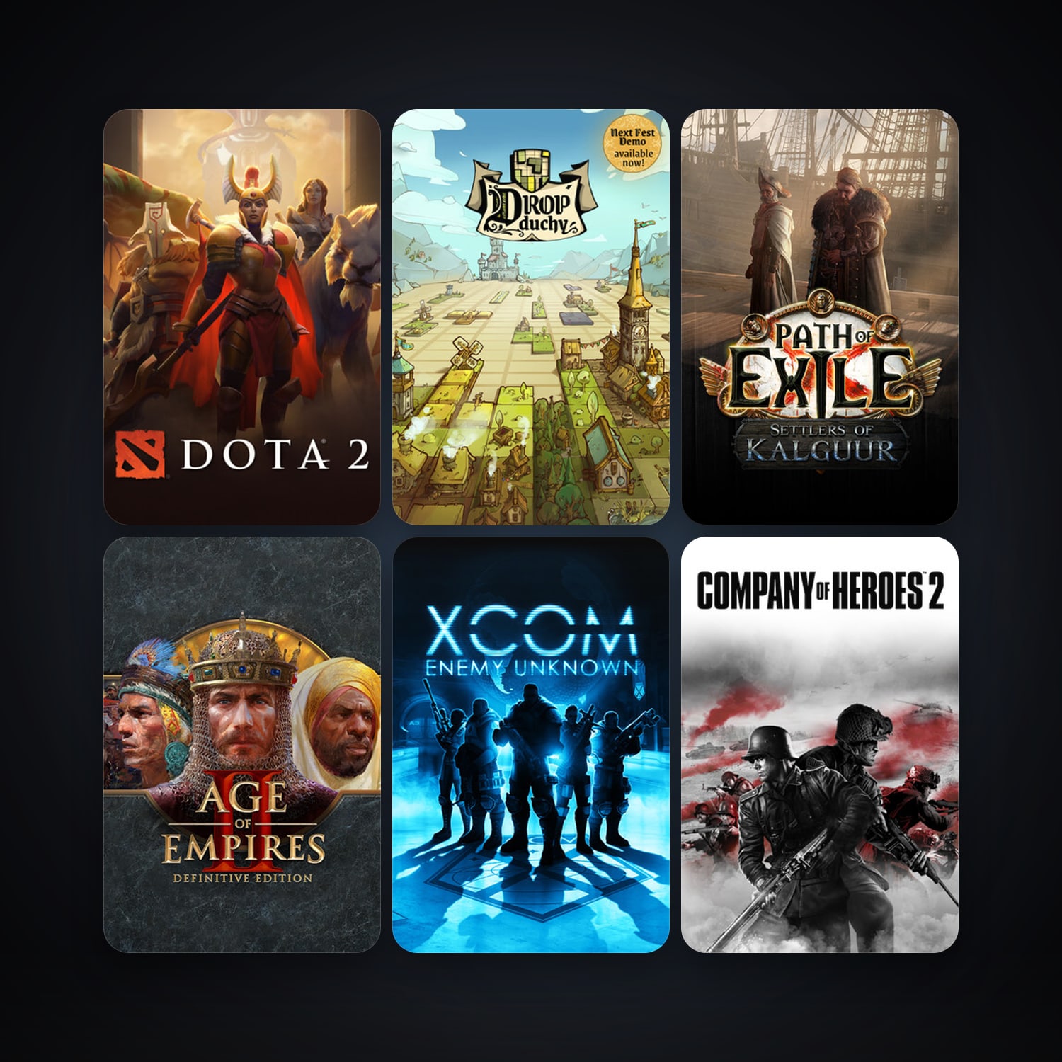 Dota 2 + XCOM: Enemy Unknown, 31 games, clean — HabibiAccounts