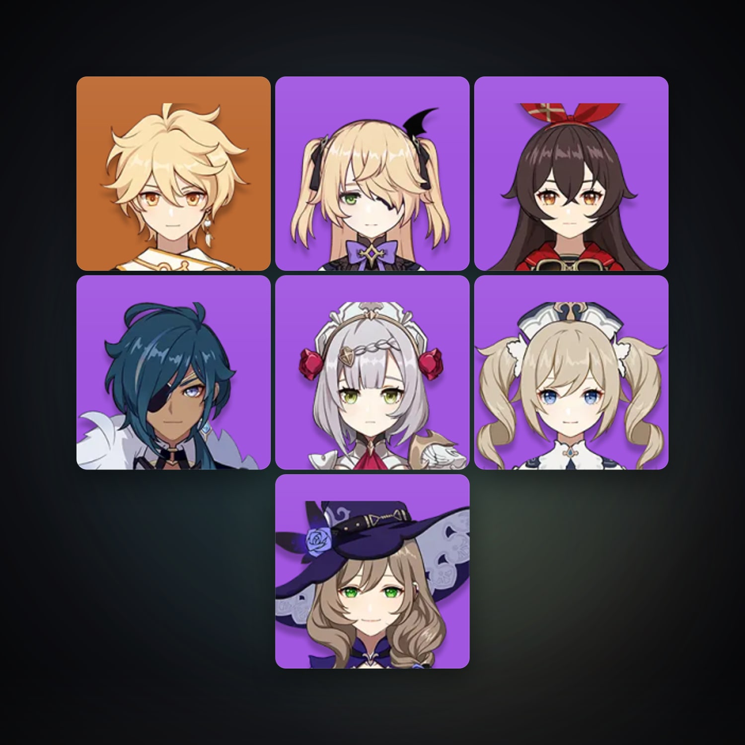 Genshin Impact | AR 9 | 7 Chars — HabibiAccounts