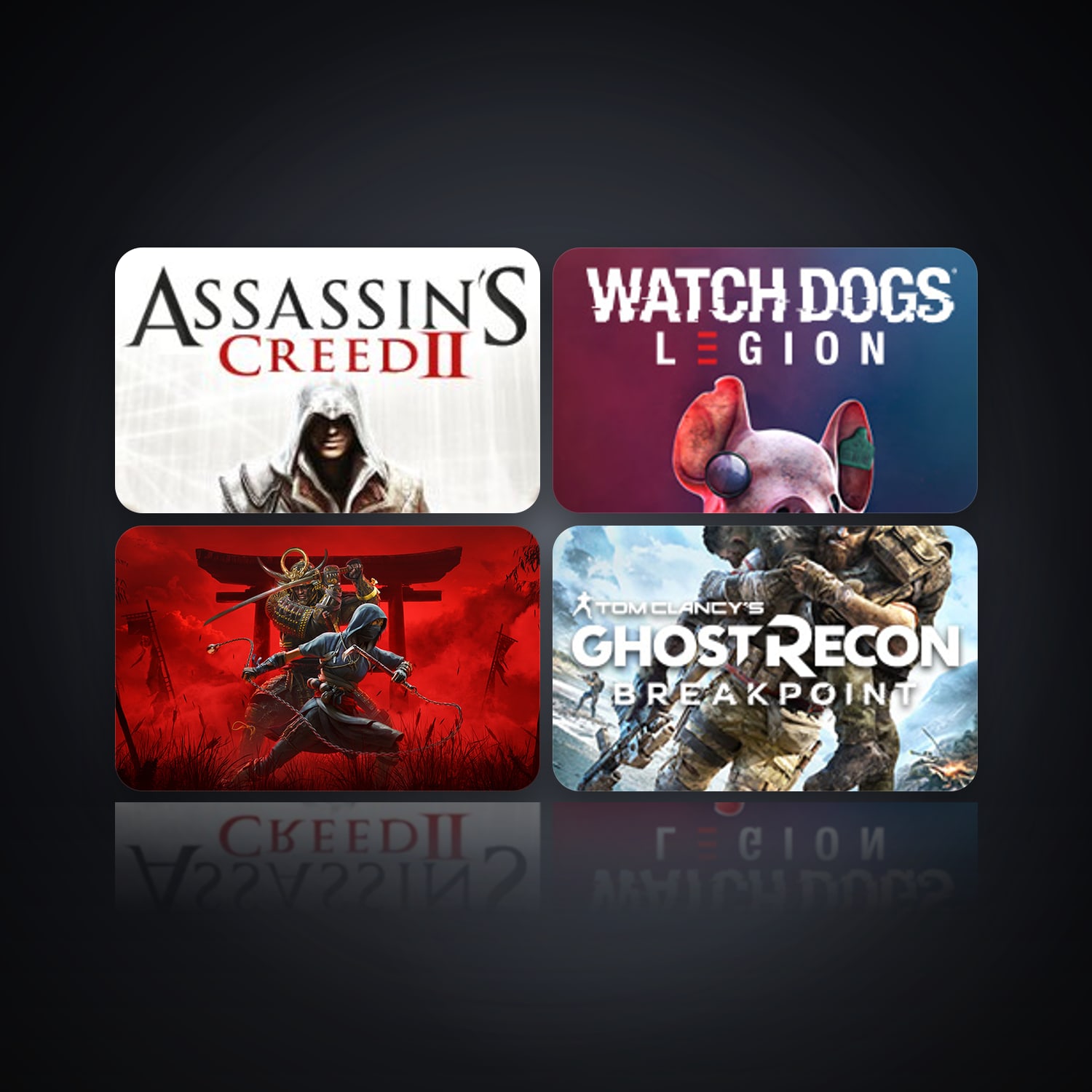 Assassin's Creed II & Watch Dogs: Legion | 5 Games — HabibiAccounts