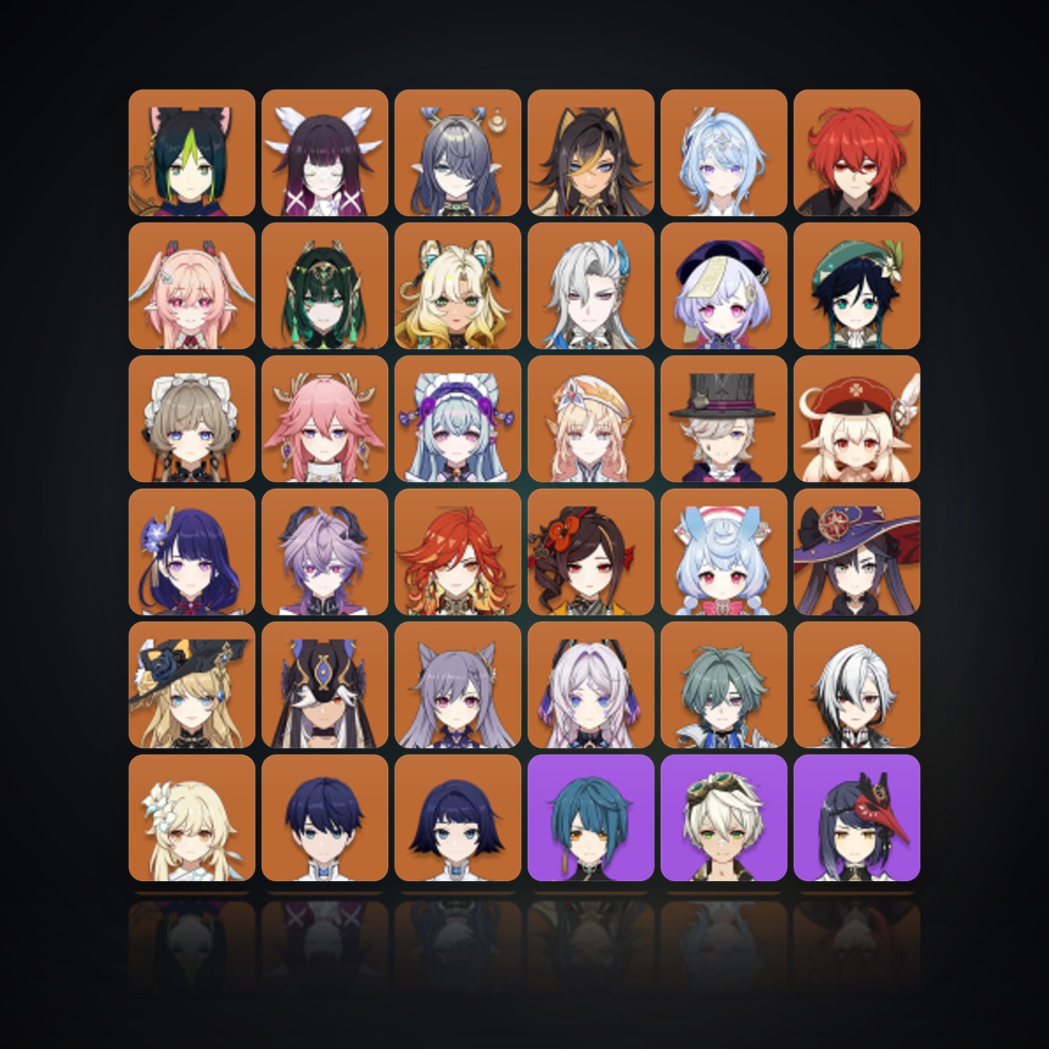 Genshin Impact | AR 57 | 80 Chars | 30× 5★ — HabibiAccounts