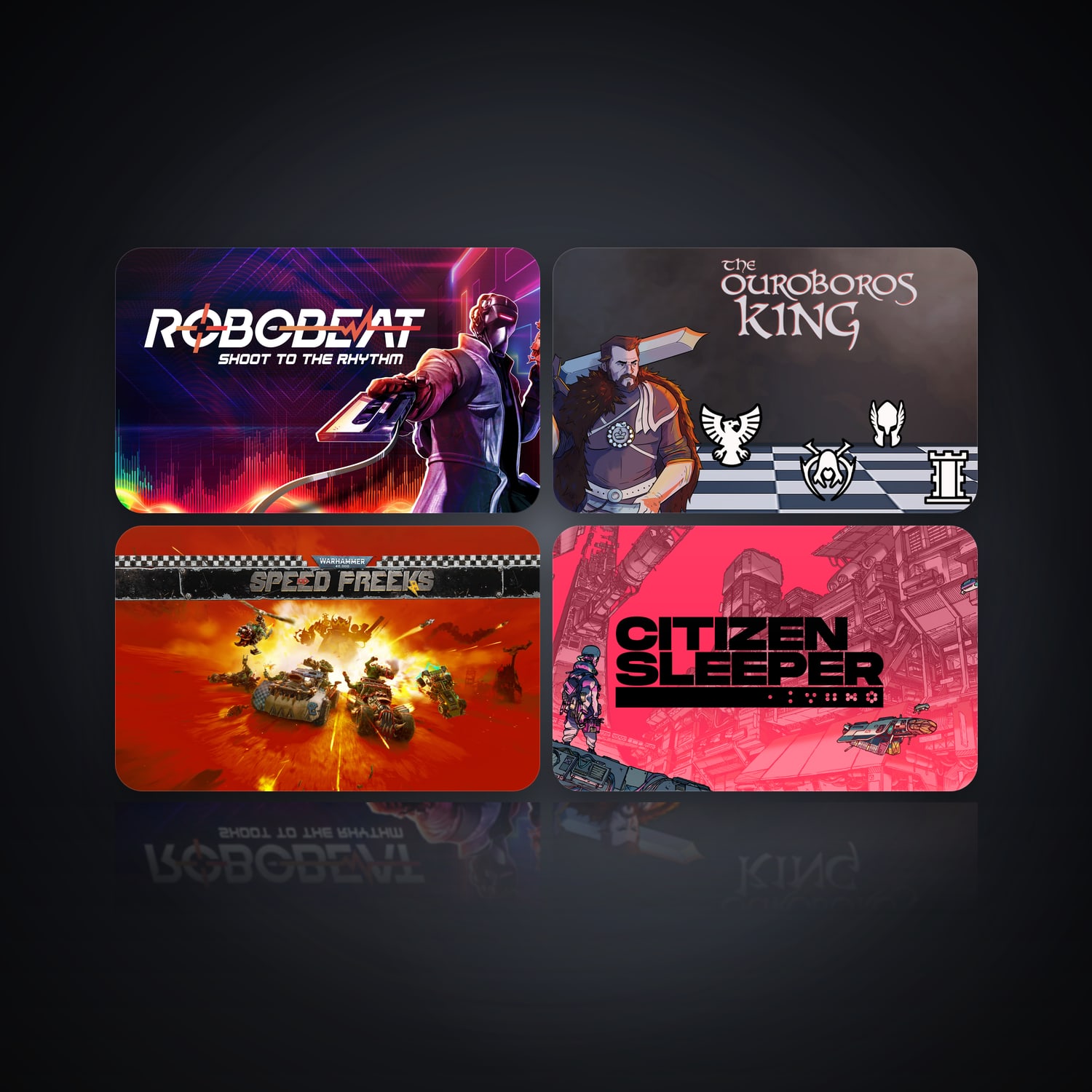 ROBOBEAT & The Ouroboros King | 4 Games — HabibiAccounts