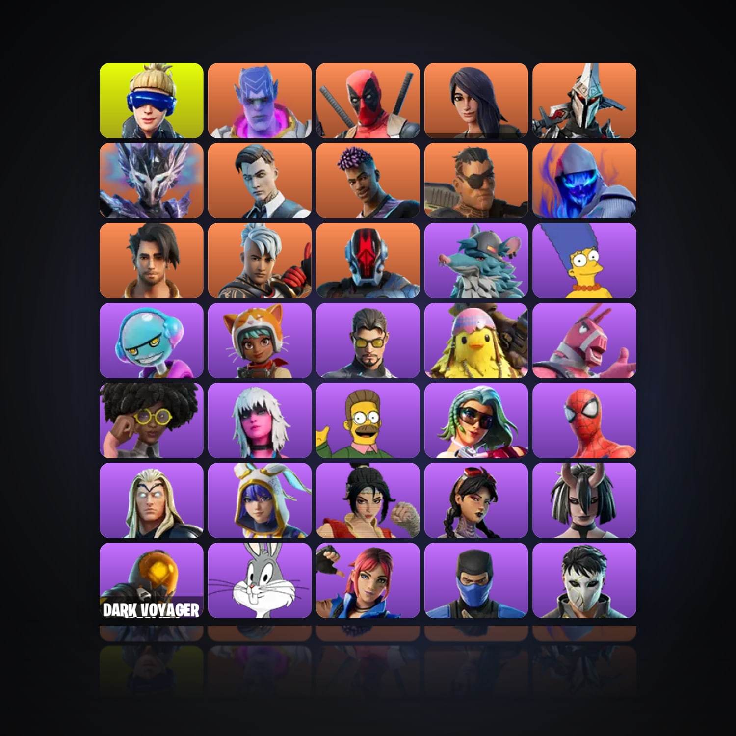 Fortnite | 161 Skins | 2.6K V-Bucks | Level 3185 | 214 Wins — HabibiAccounts