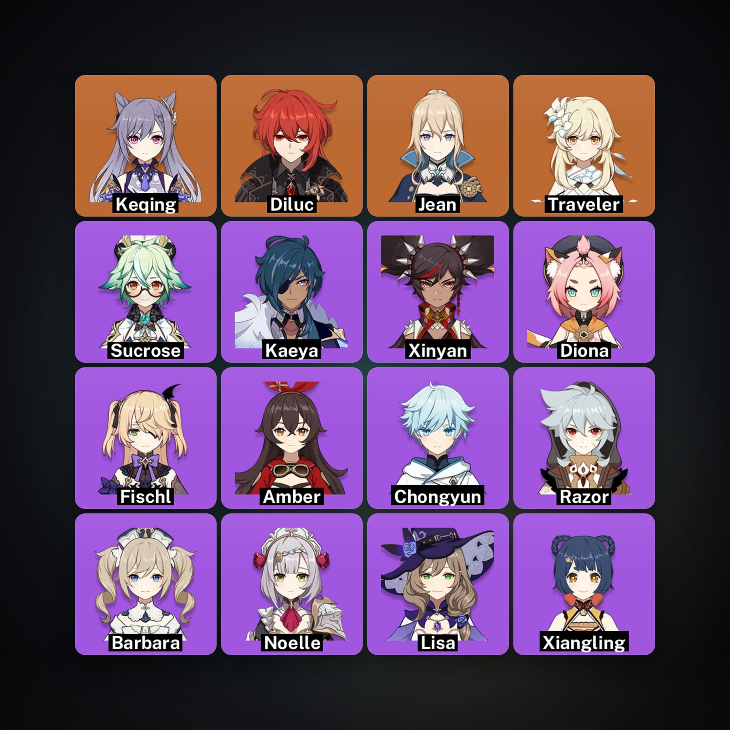 جينشن إمباكت | AR 35 | 16 شخصية | 3× 5★ — HabibiAccounts