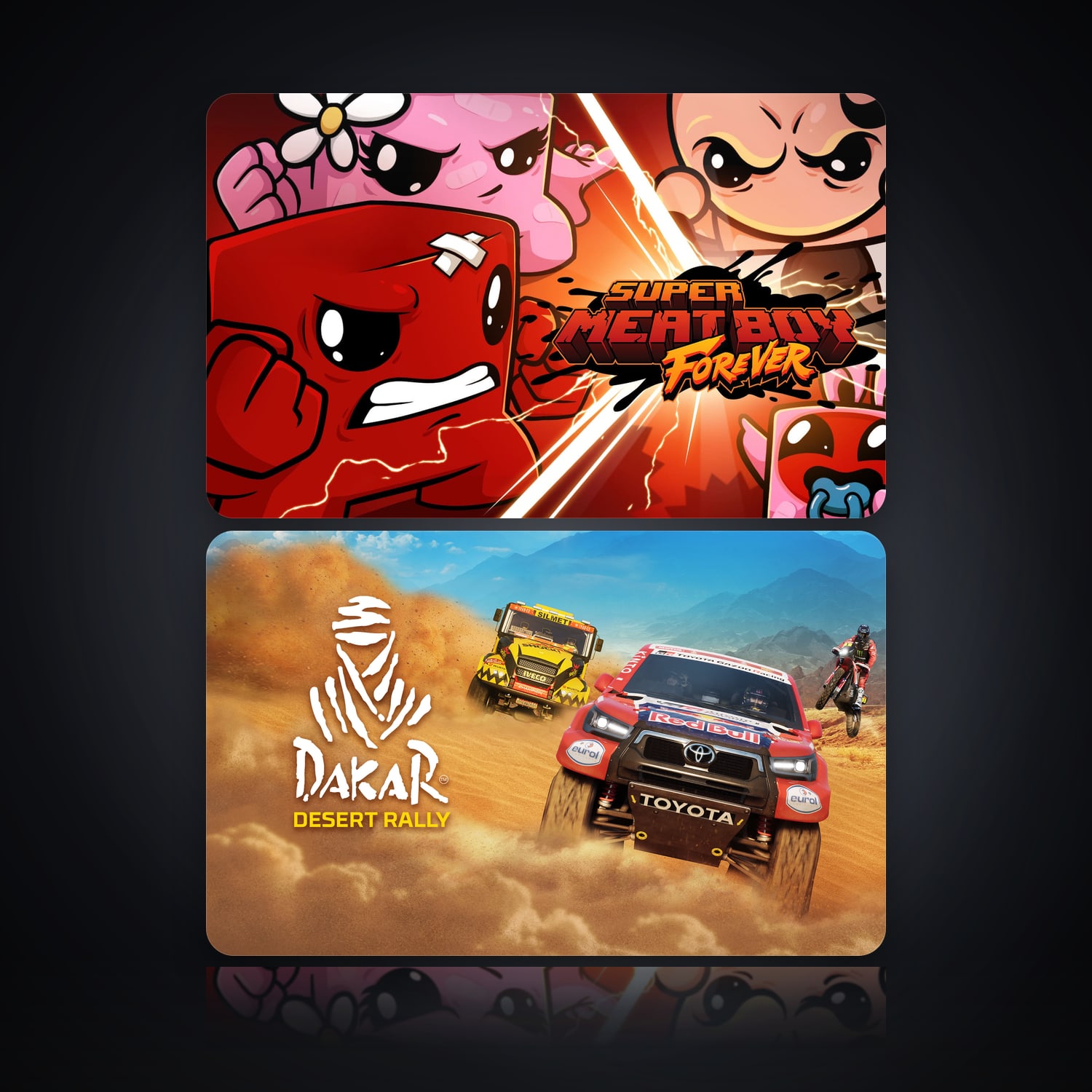 Super Meat Boy Forever & Dakar Desert Rally | 2 Games — HabibiAccounts