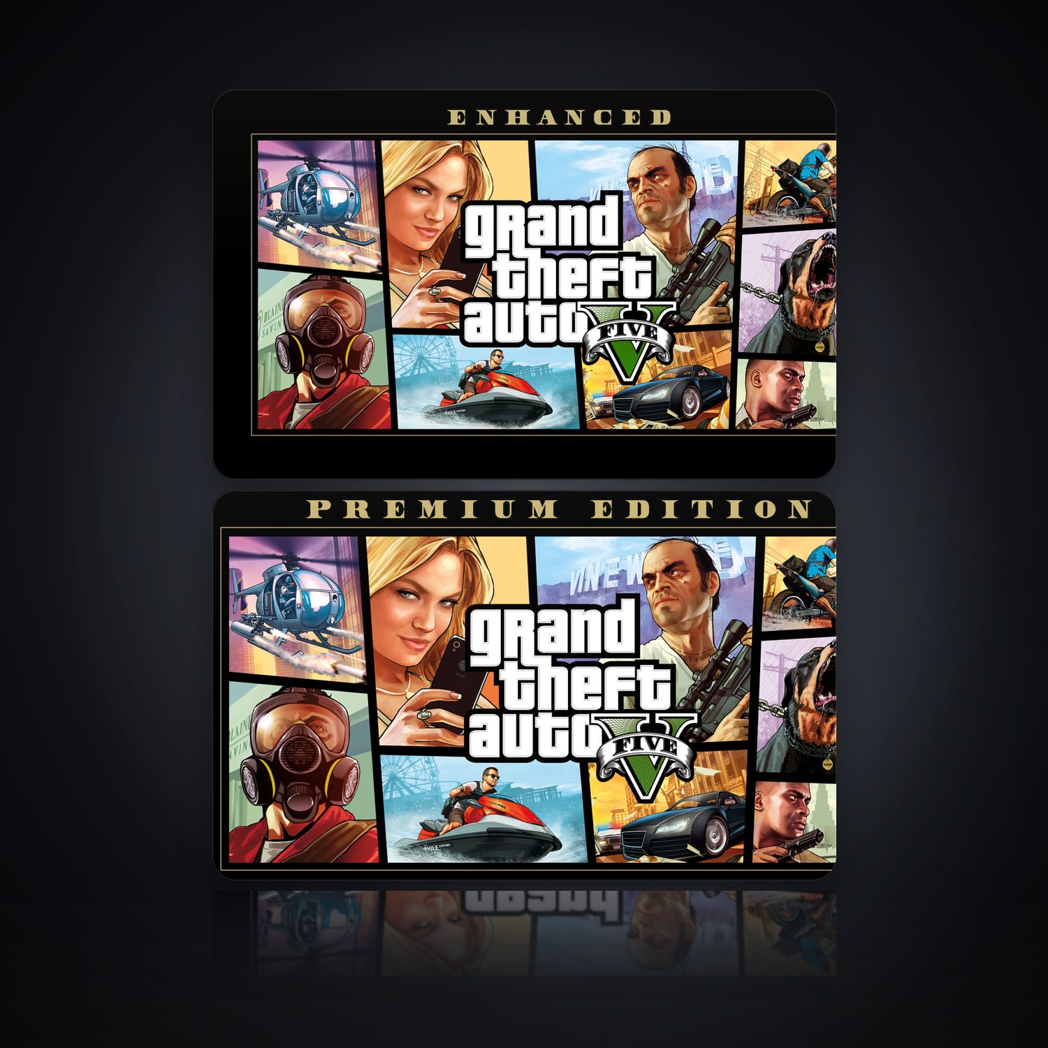 Grand Theft Auto V Enhanced & Grand Theft Auto V | 2 Games — HabibiAccounts