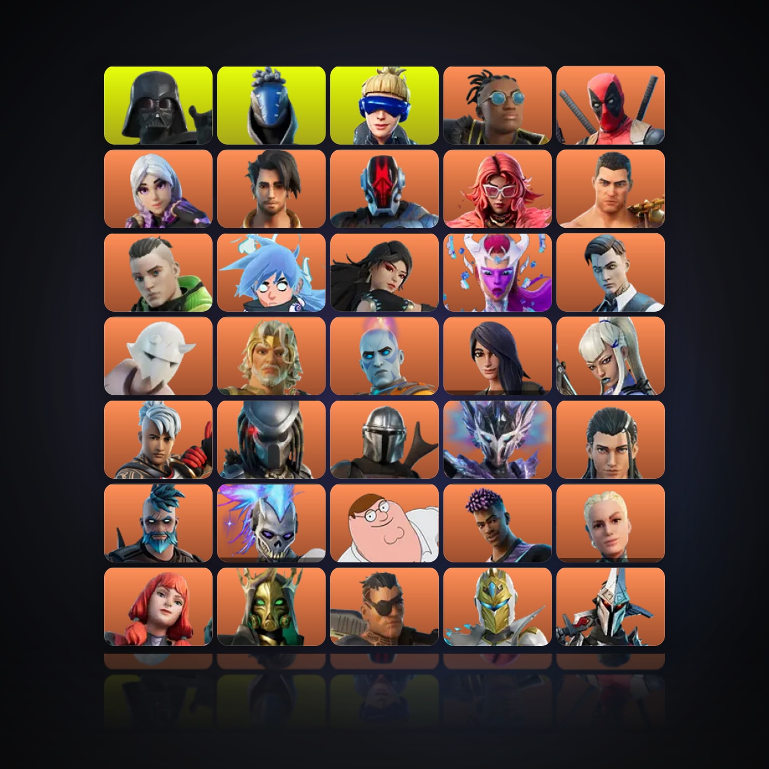 Fortnite | 239 Skins | 1K V-Bucks | Level 3911 | 486 Wins — HabibiAccounts