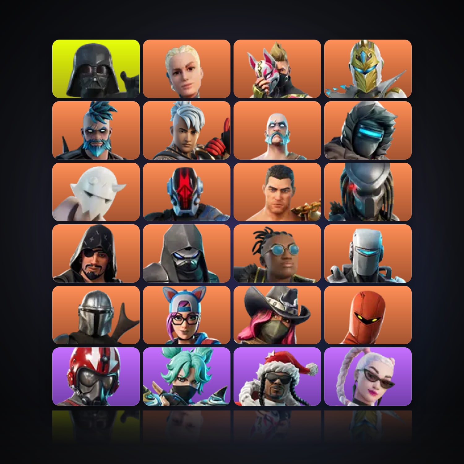 Fortnite | 77 Skins | 1.9K V-Bucks | Level 1198 | 211 Wins — HabibiAccounts