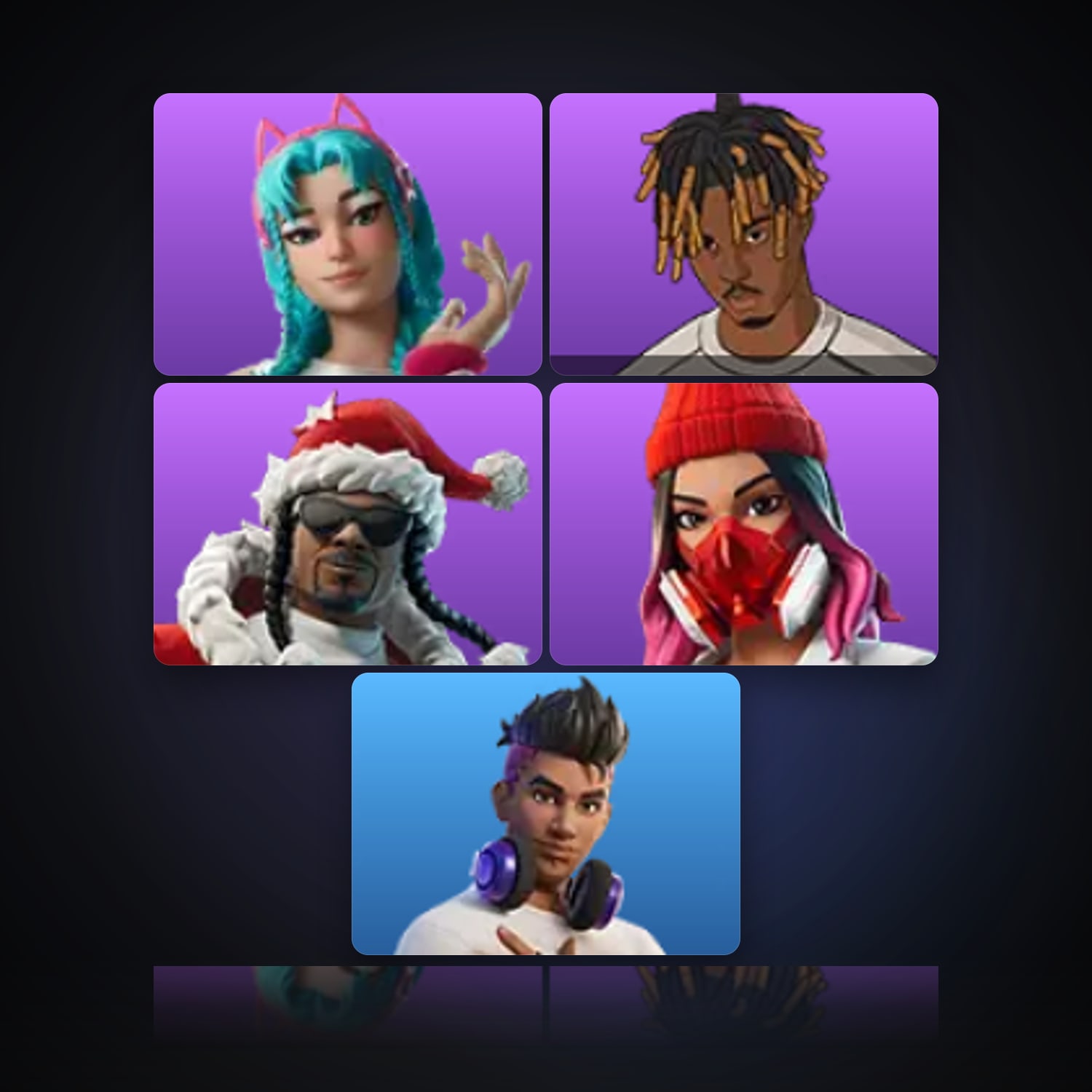 Fortnite | 5 Skins | 100 V-Bucks | Level 195 | 5 Wins — HabibiAccounts