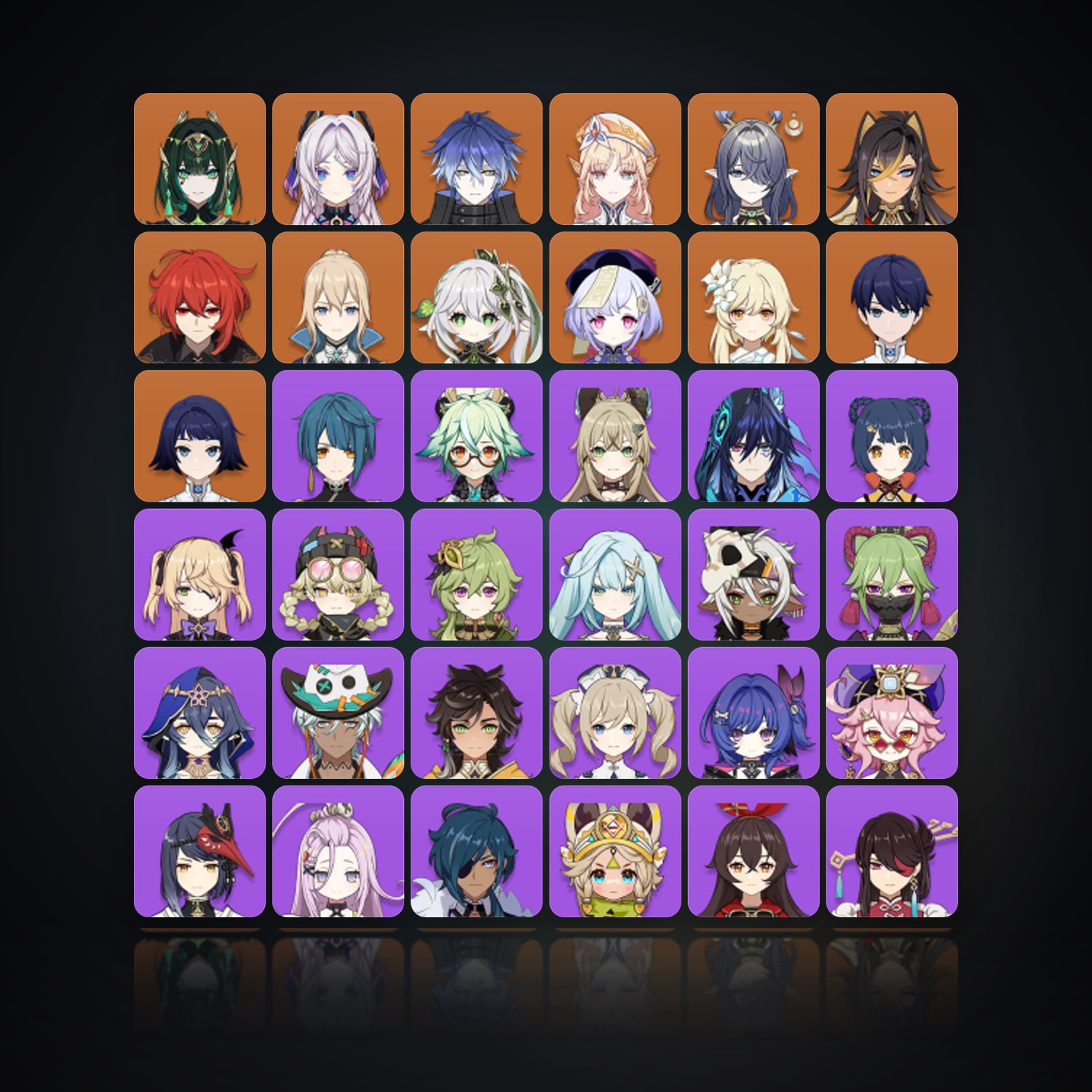Genshin Impact | AR 55 | 43 Chars | 10× 5★ — HabibiAccounts