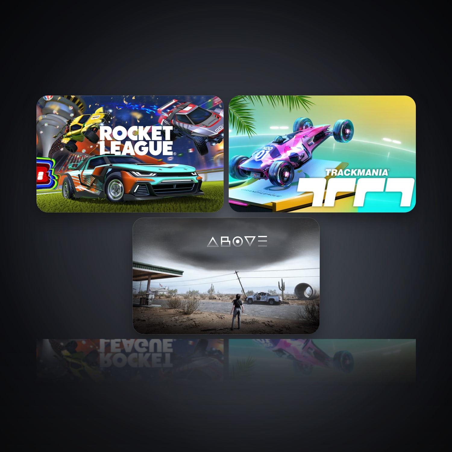 Rocket League & Trackmania | 3 Games — HabibiAccounts