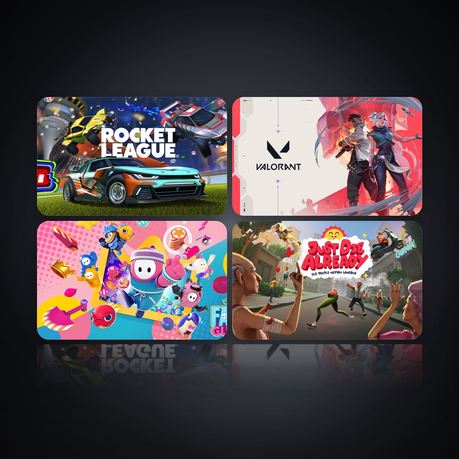 Rocket League & VALORANT | 4 Games — HabibiAccounts