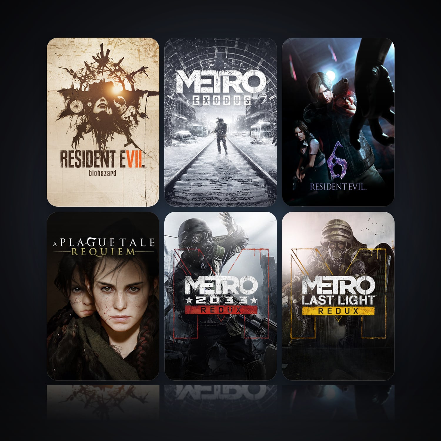 RESIDENT EVIL 7 biohazard / BIOHAZARD 7 resident evil & Metro Exodus | 17 Games | Clean — HabibiAccounts