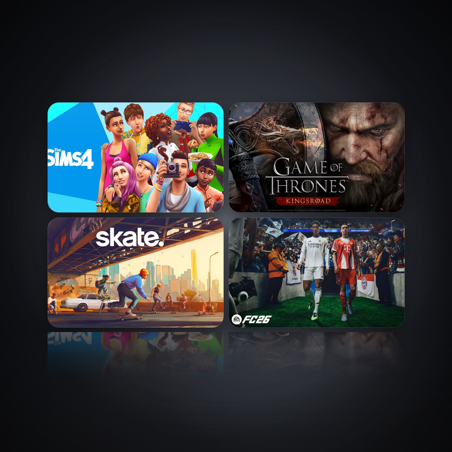 The Sims 4 & Game of Thrones: Kingsroad | 5 Games — HabibiAccounts