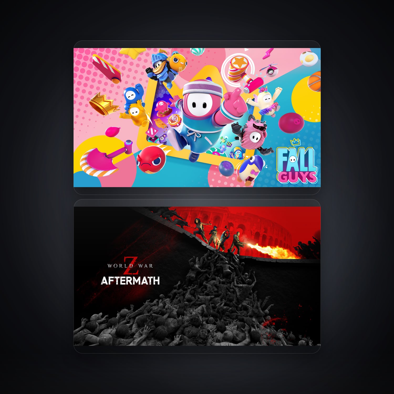 Fall Guys & World War Z | 2 Games — HabibiAccounts