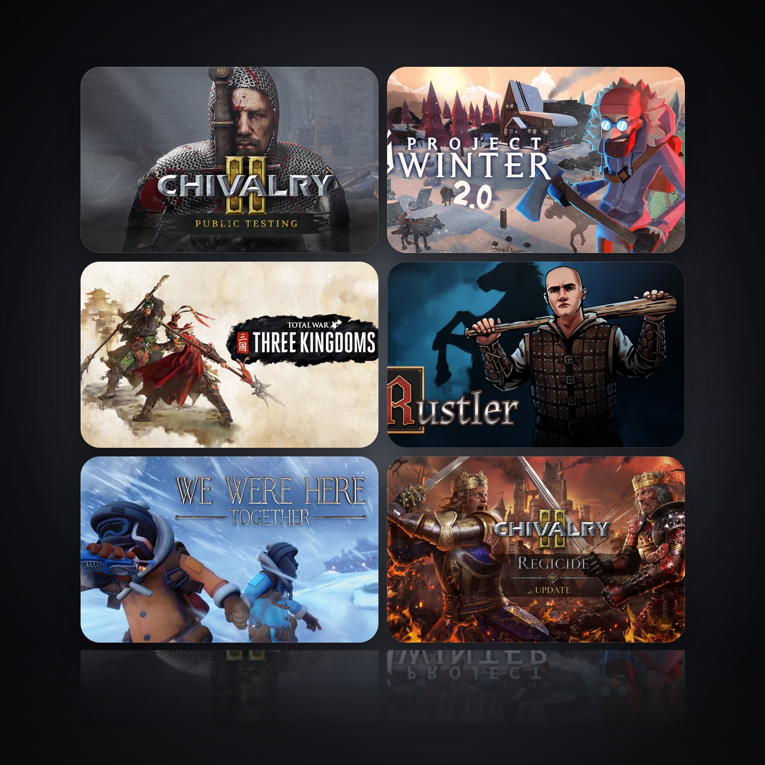 Chivalry 2 - Public Testing & Project Winter | 6 Games — HabibiAccounts