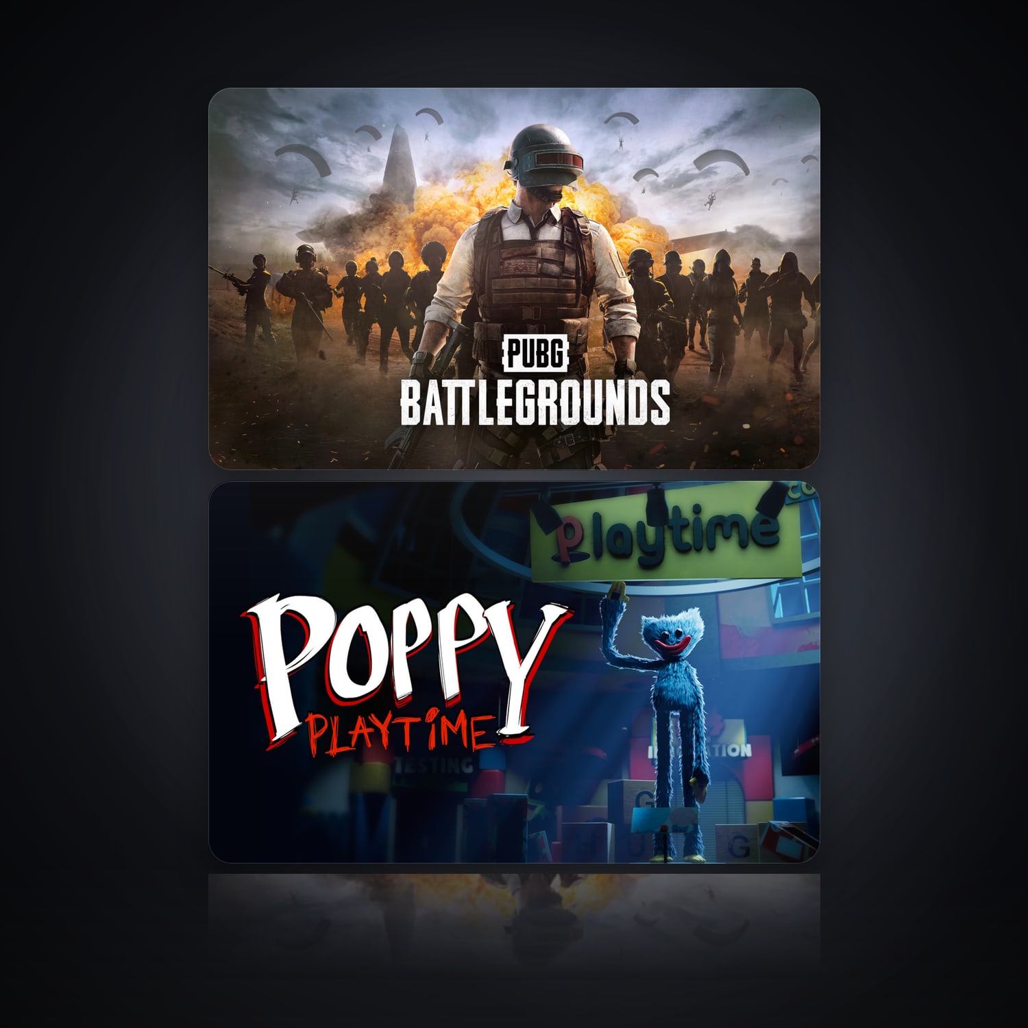 PUBG: BATTLEGROUNDS & Poppy Playtime | 2 Games — HabibiAccounts