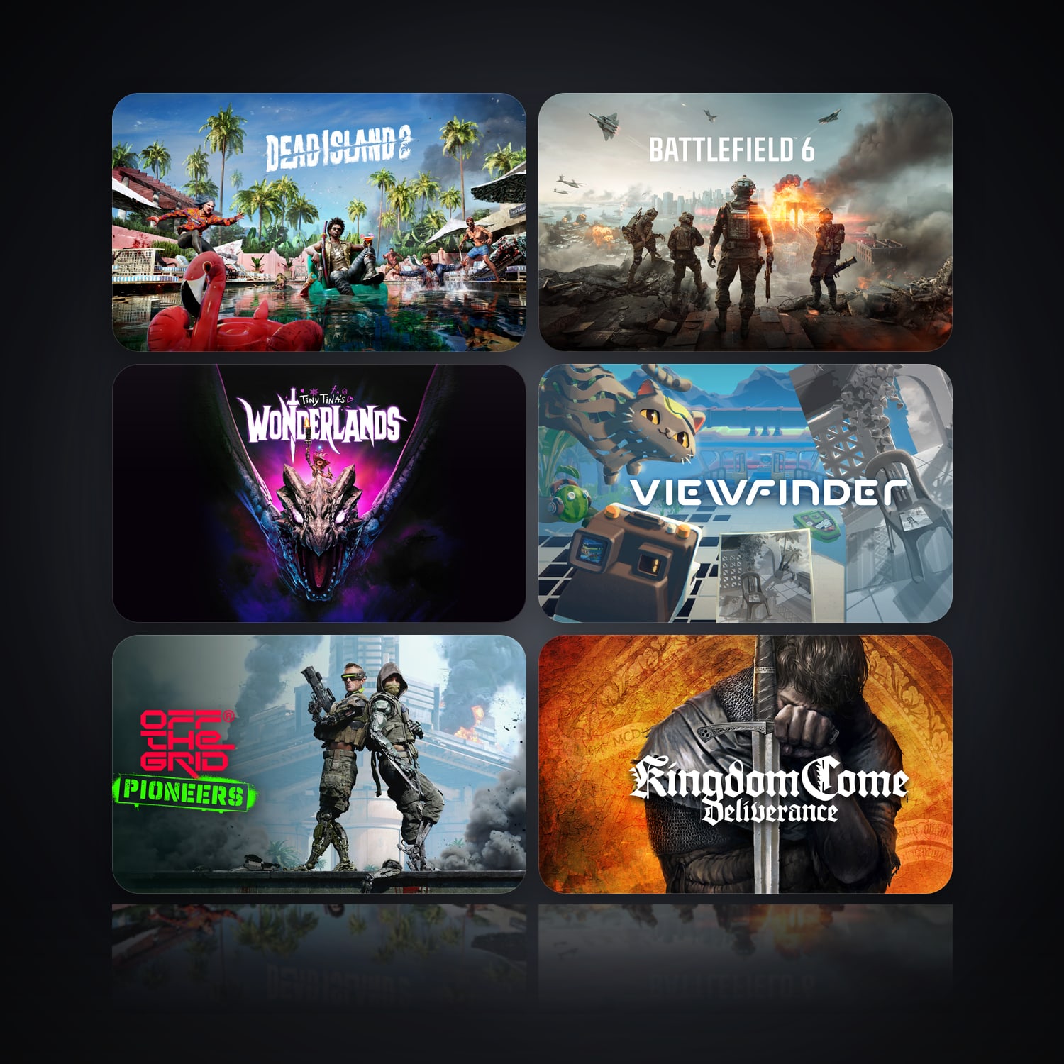 Dead Island 2 & Battlefield 6 | 107 Games — HabibiAccounts