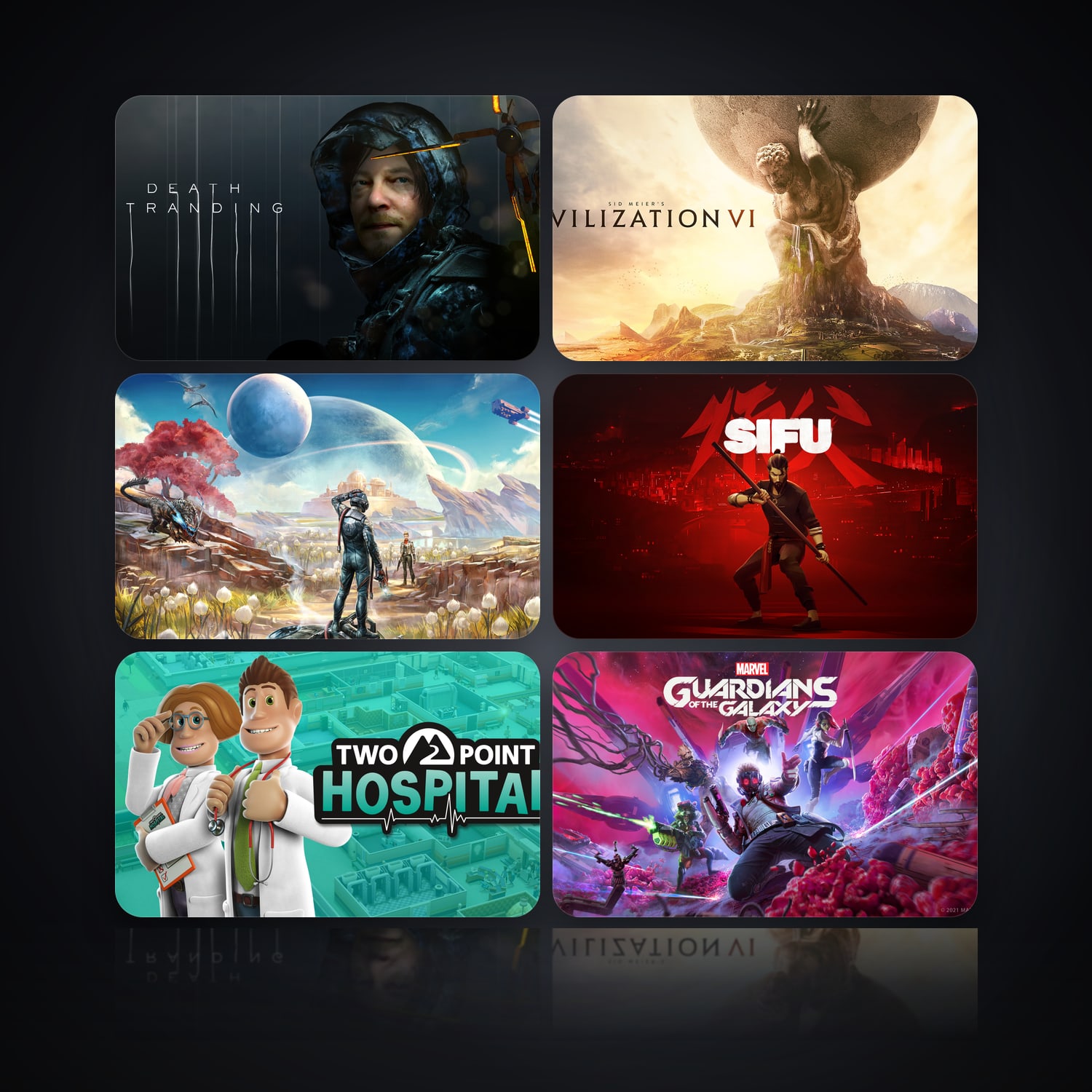 Death Stranding & Sid Meier's Civilization VI | 40 Games — HabibiAccounts