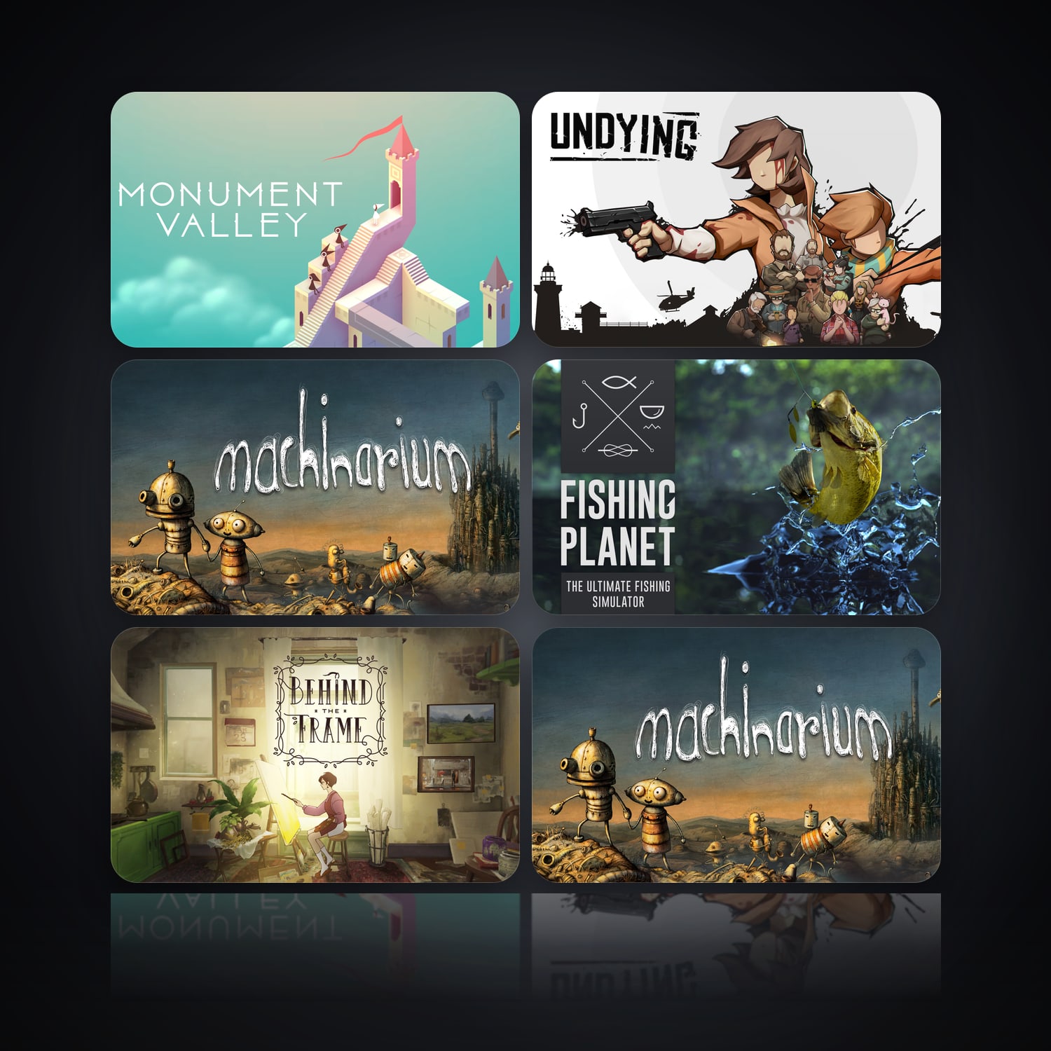 Monument Valley & Undying | 6 Games — HabibiAccounts