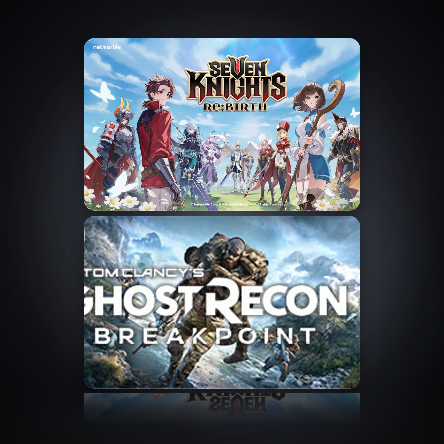 Seven Knights Re:BIRTH & Ghost Recon Breakpoint Demo | 2 Games — HabibiAccounts