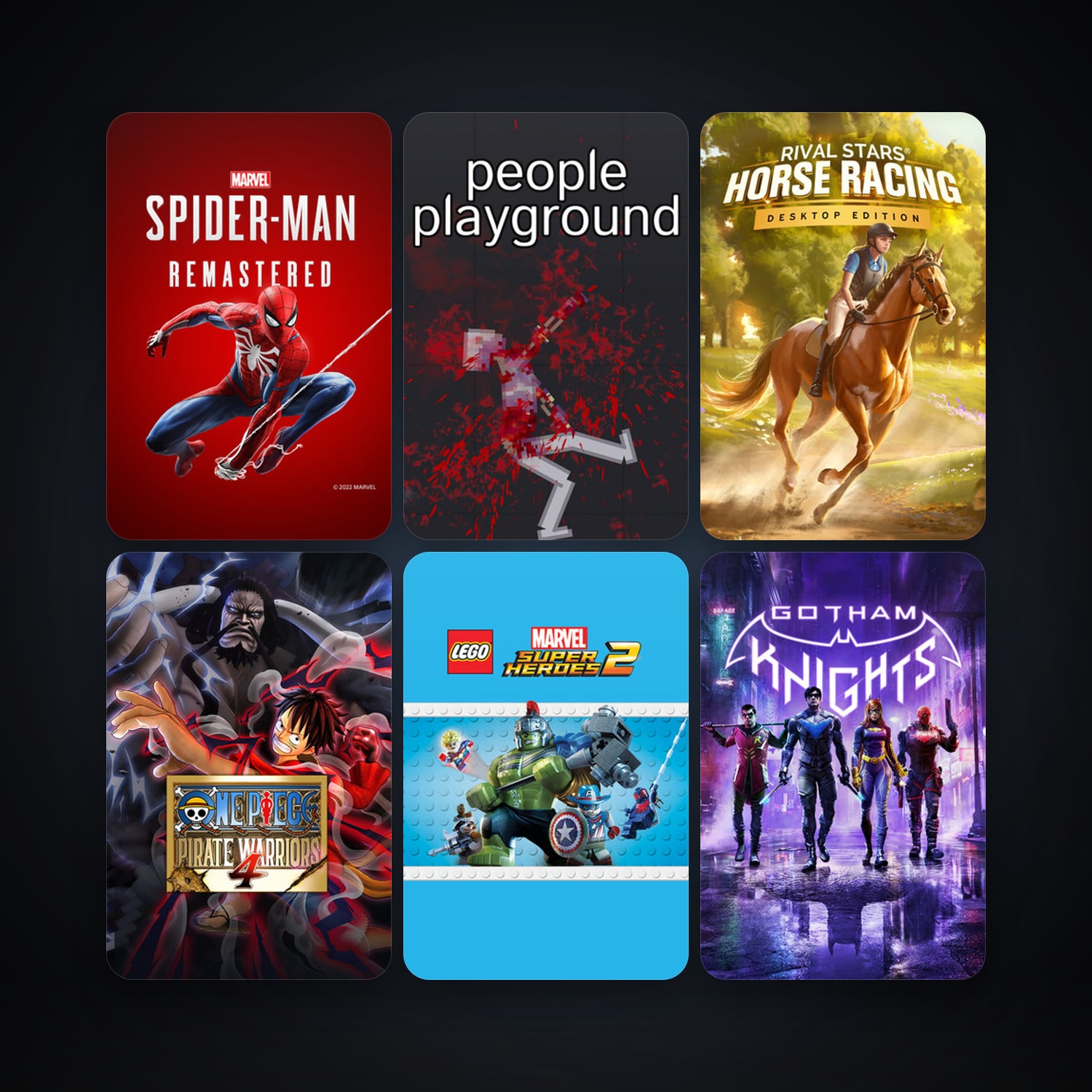 LEGO Marvel Super Heroes 2 + Destiny 2, 41 games, clean — HabibiAccounts
