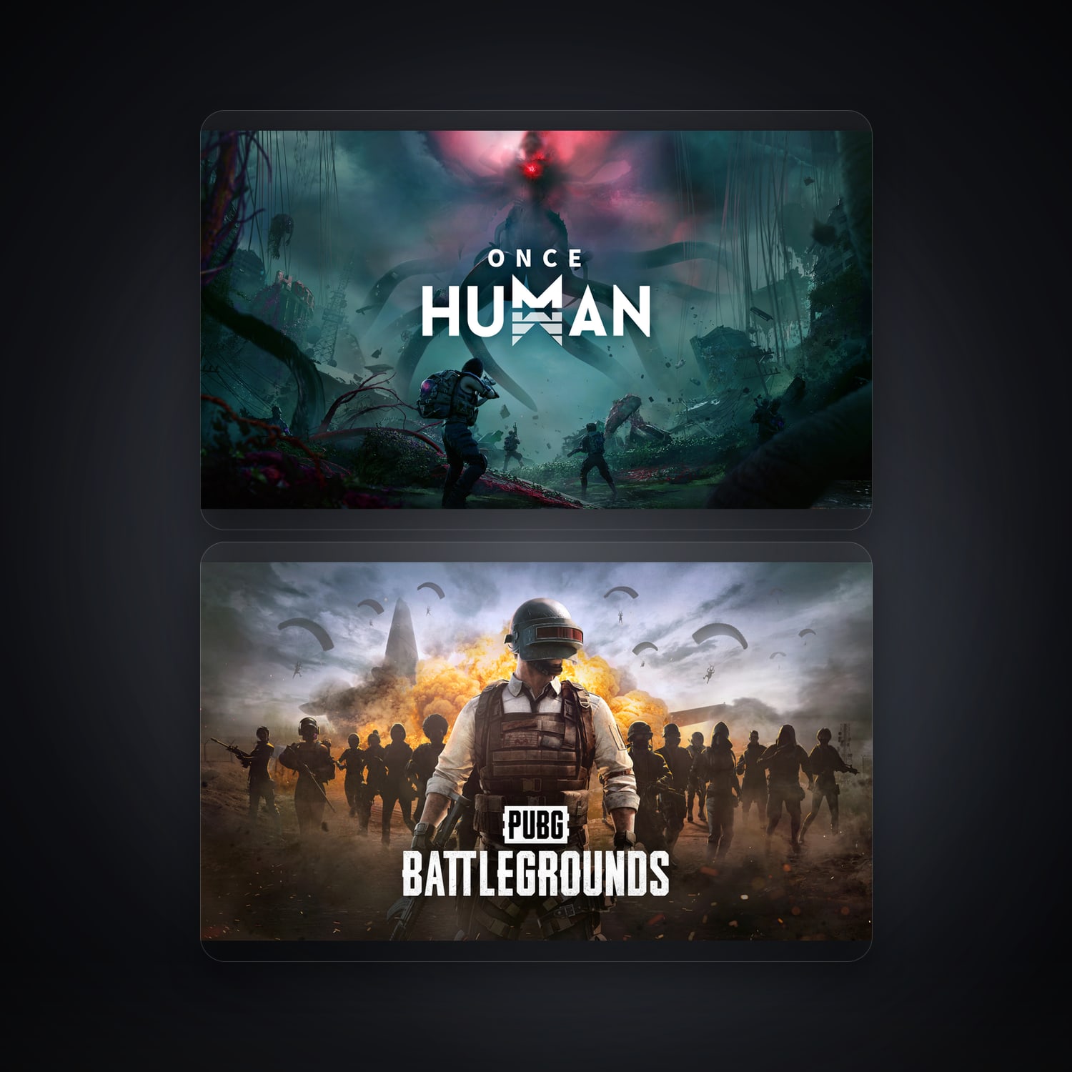 Once Human & PUBG: BATTLEGROUNDS | 2 Games — HabibiAccounts