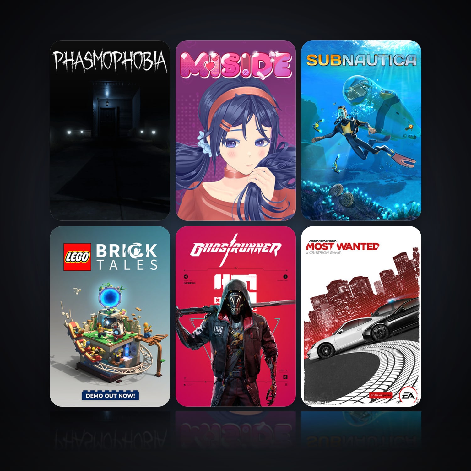Phasmophobia & MiSide | 19 Games | Clean — HabibiAccounts