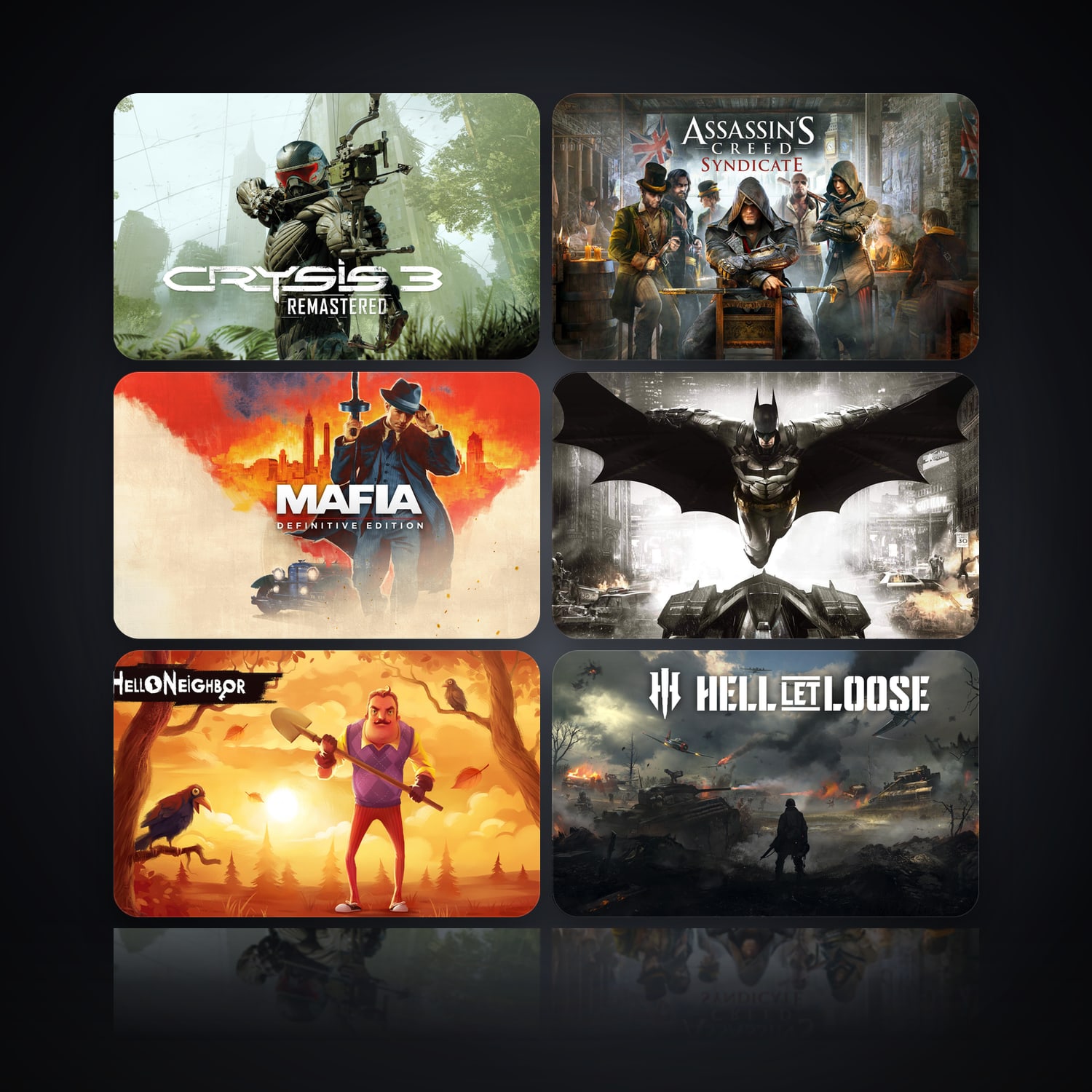 Crysis 3 Remastered & Assassins Creed Syndicate | 8 Games — HabibiAccounts