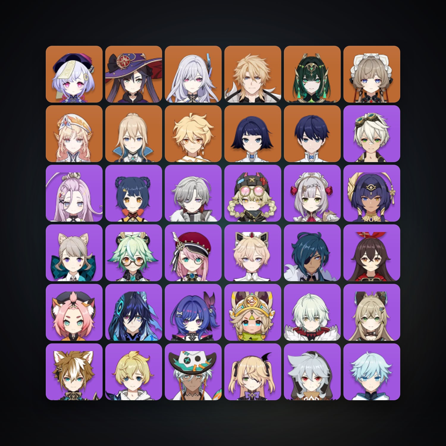 Genshin Impact | AR 57 | 48 Chars | 8× 5★ — HabibiAccounts