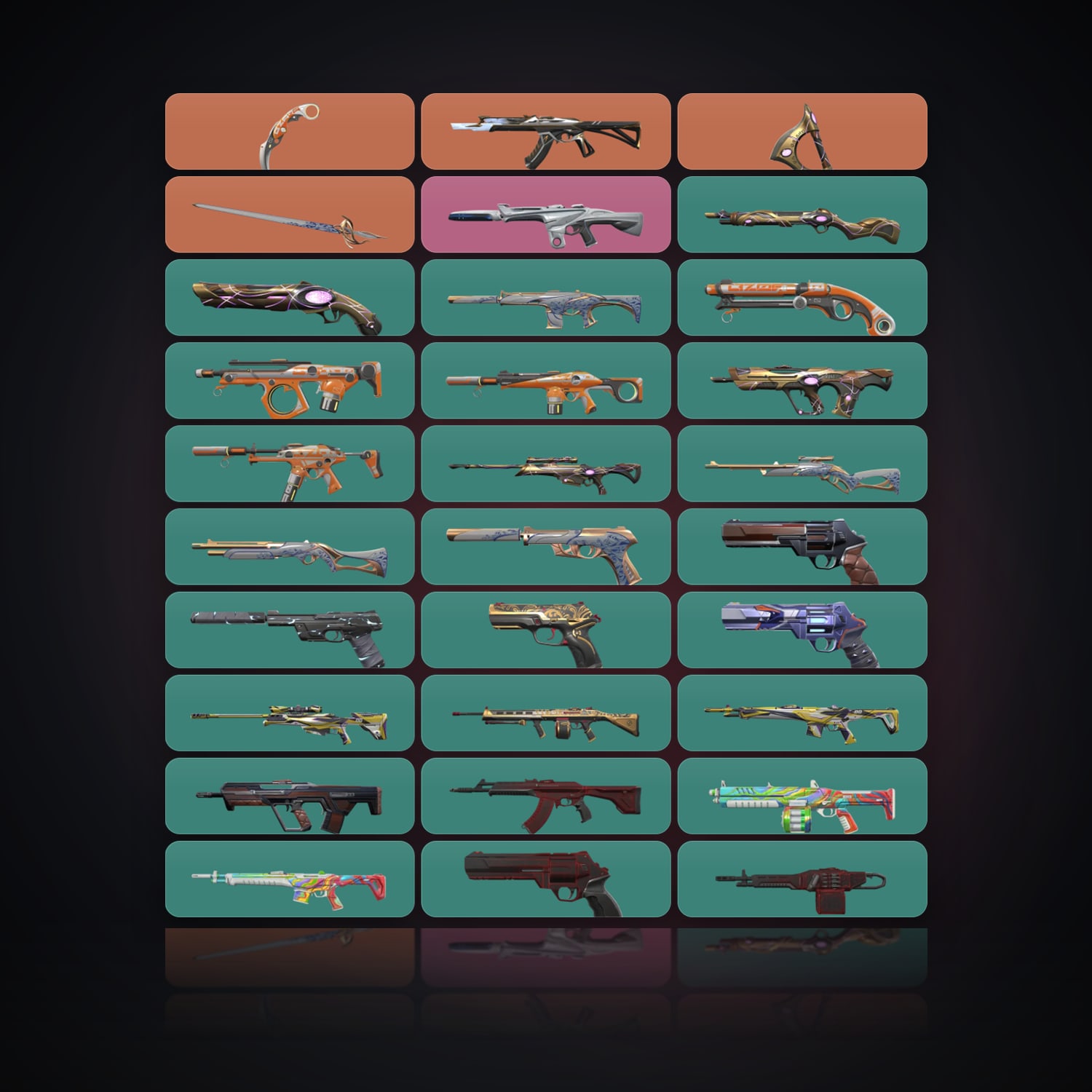 LA Server | 45 Skins | 3 Knives | Level 125 — HabibiAccounts