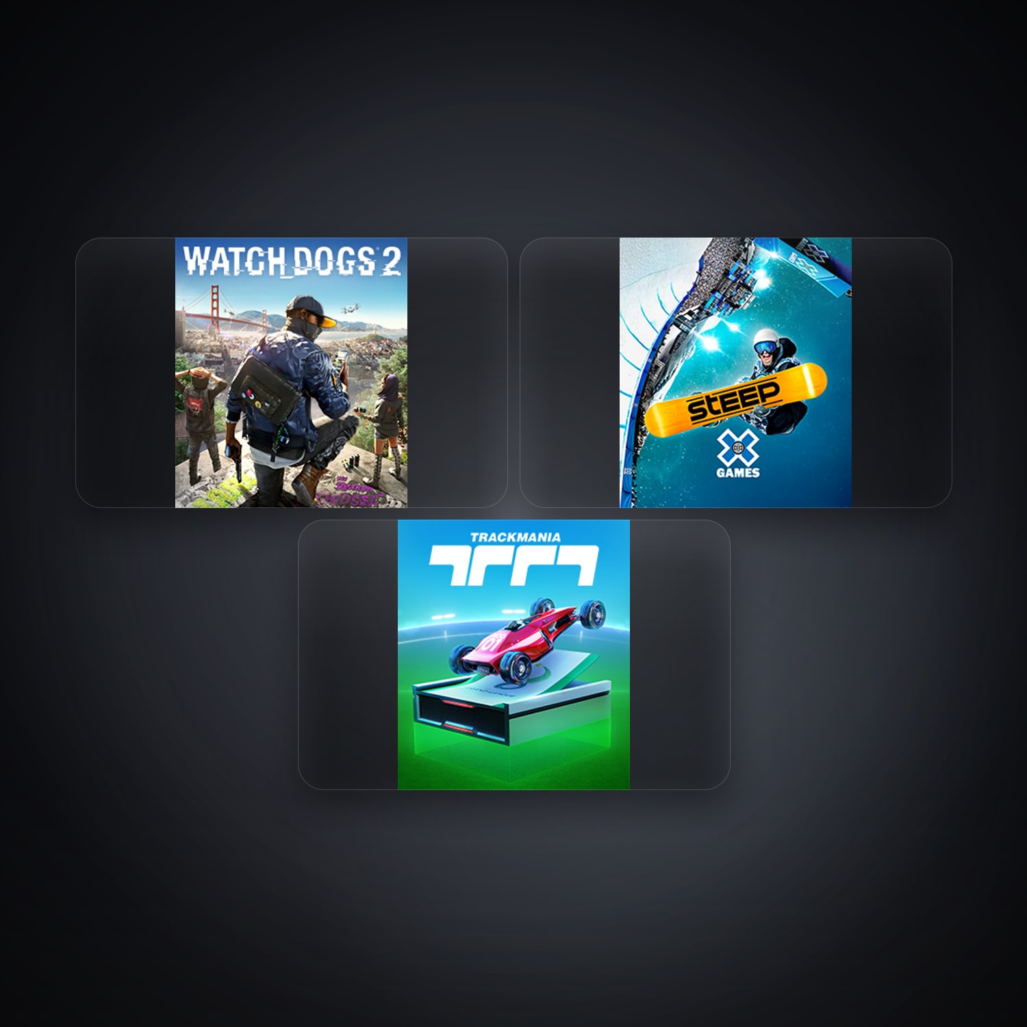 WATCH_DOGS 2 & STEEP | 3 Games — HabibiAccounts
