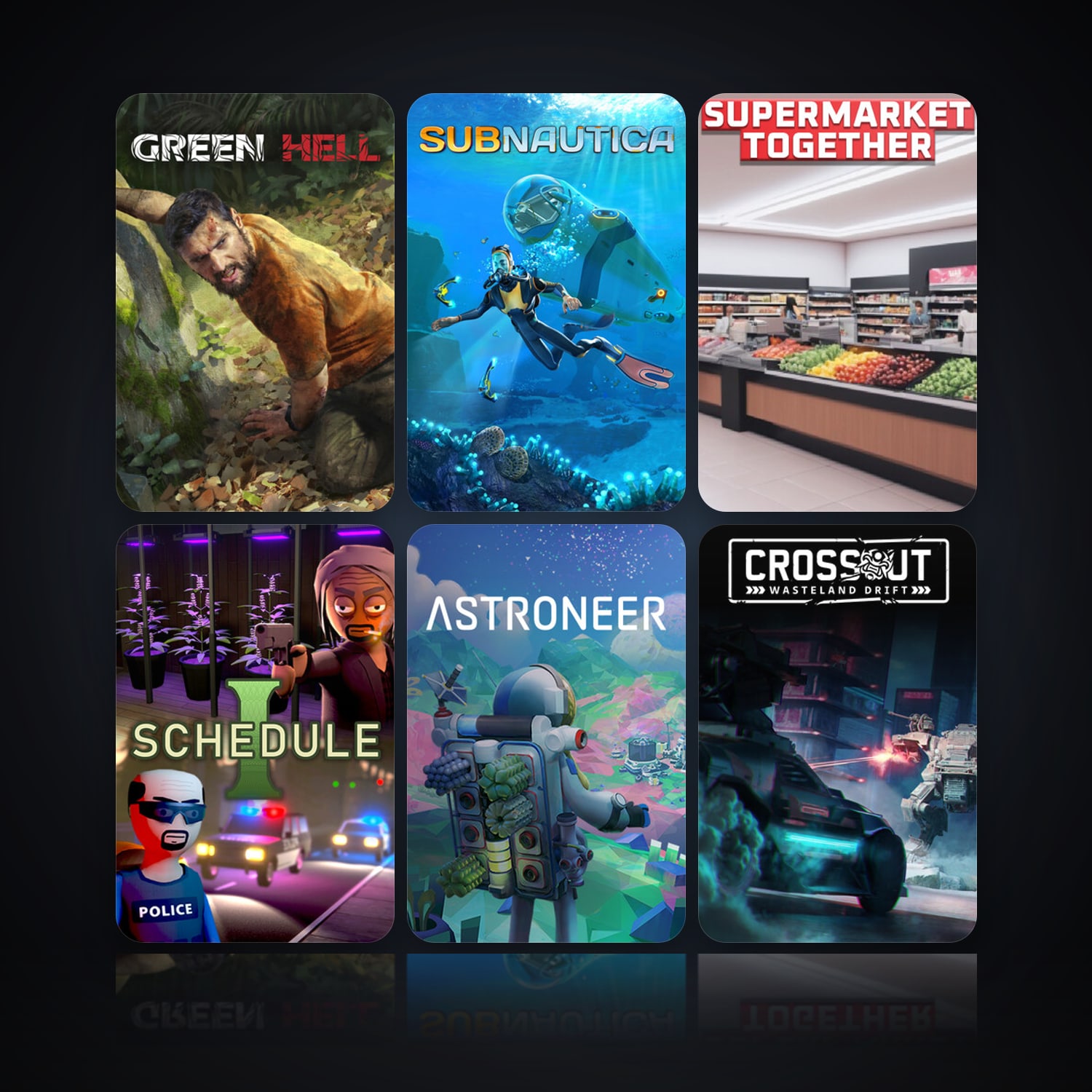 Green Hell & Subnautica | 32 Games | Clean — HabibiAccounts